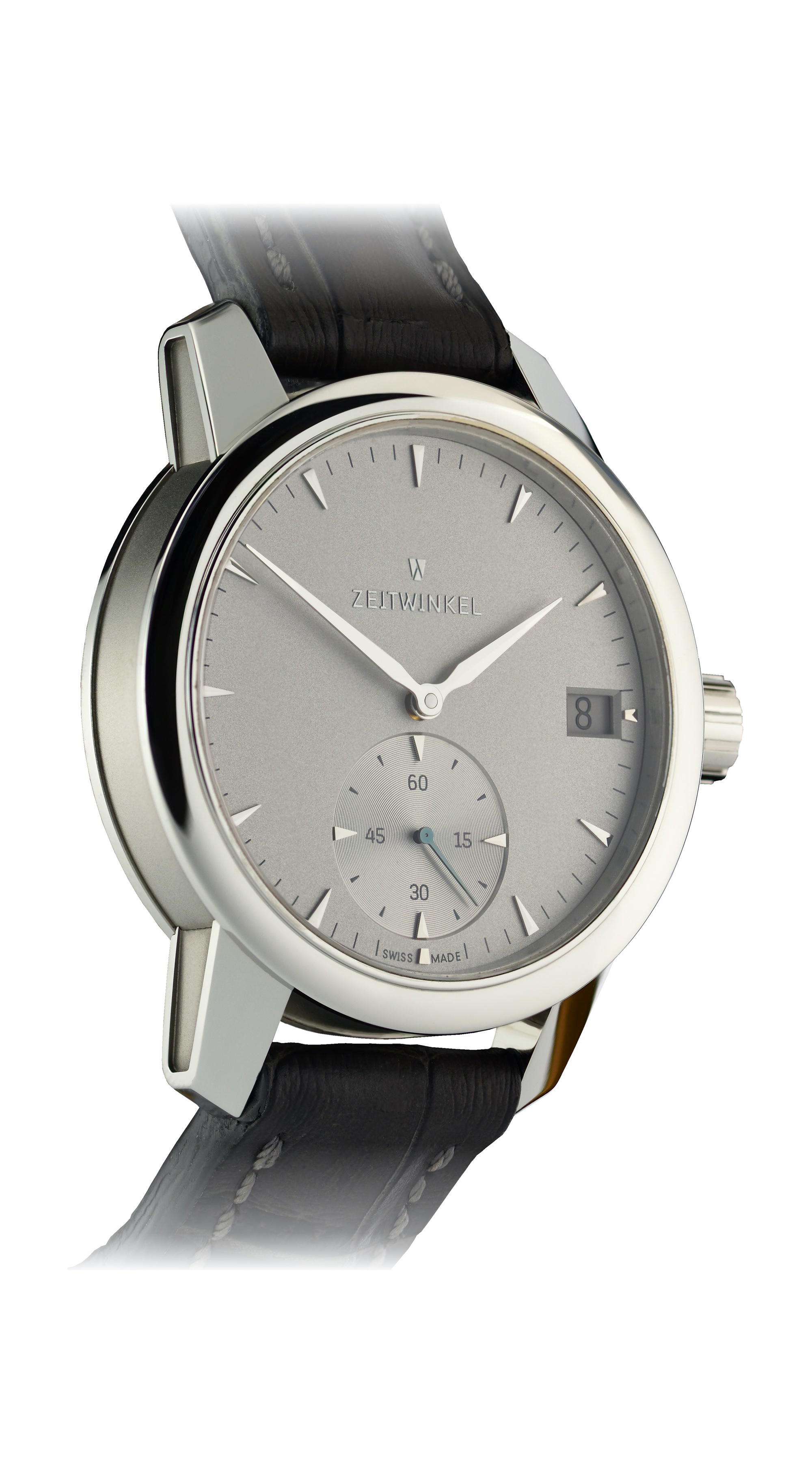 Zeitwinkel 188° rhodium