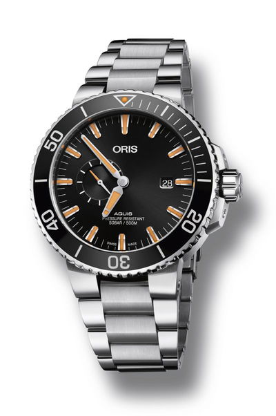 Oris Aquis Small Second, Date
