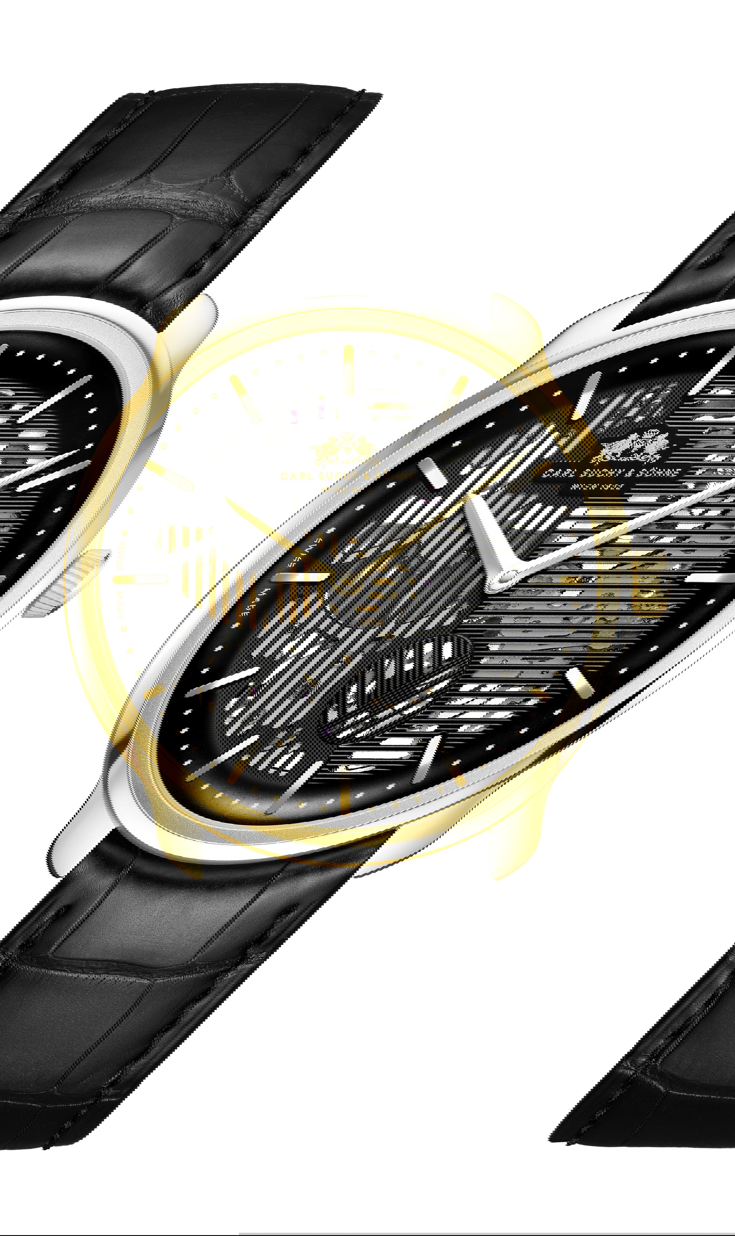 Carl Suchy &amp; Söhne WALTZ N°1 - Skeleton Gold