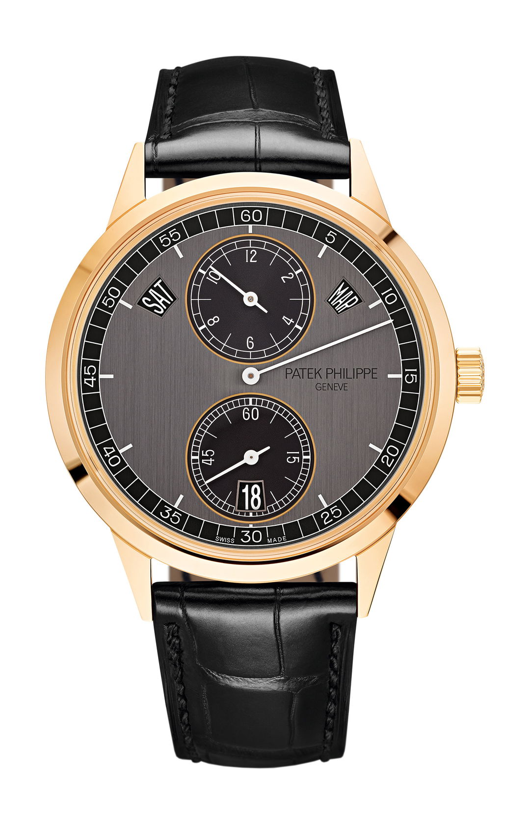 Complications Annual Calendar, Regulator Style Display