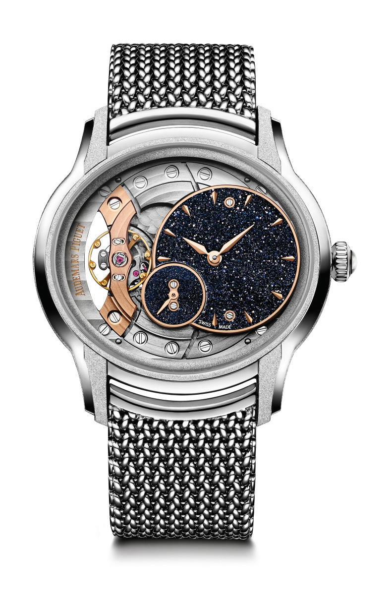 Audemars Piguet Millenary Frosted Gold Aventurine Dial