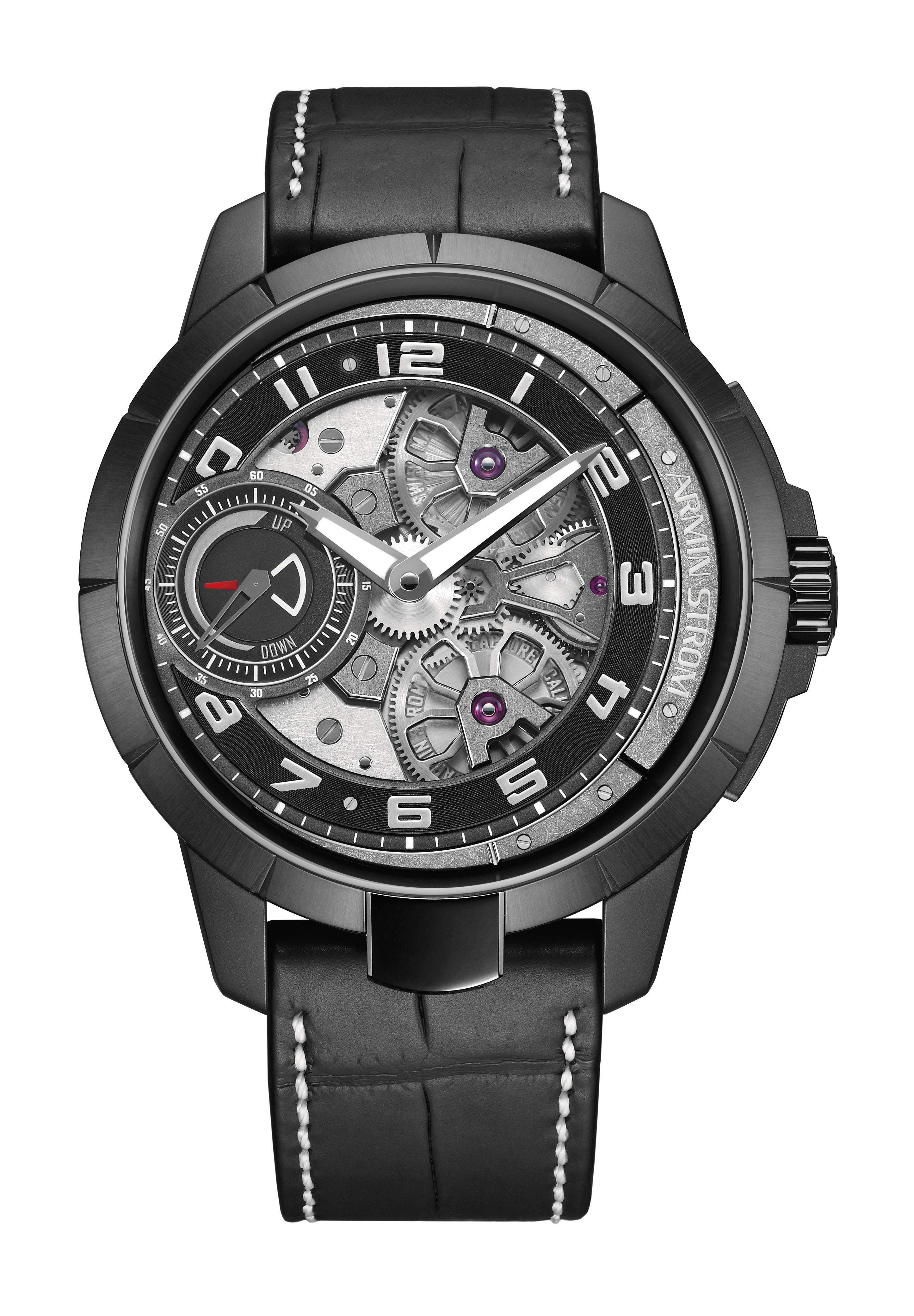 Armin Strom Edge Double Barrel stainless steel black PVD