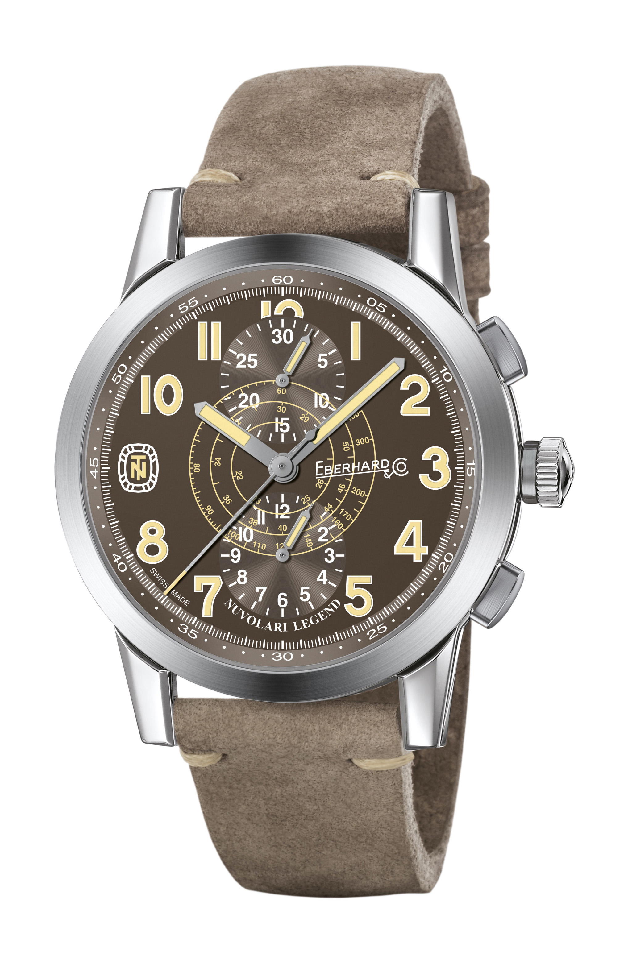 Eberhard & Co Nuvolari Legend The Brown Helmet
