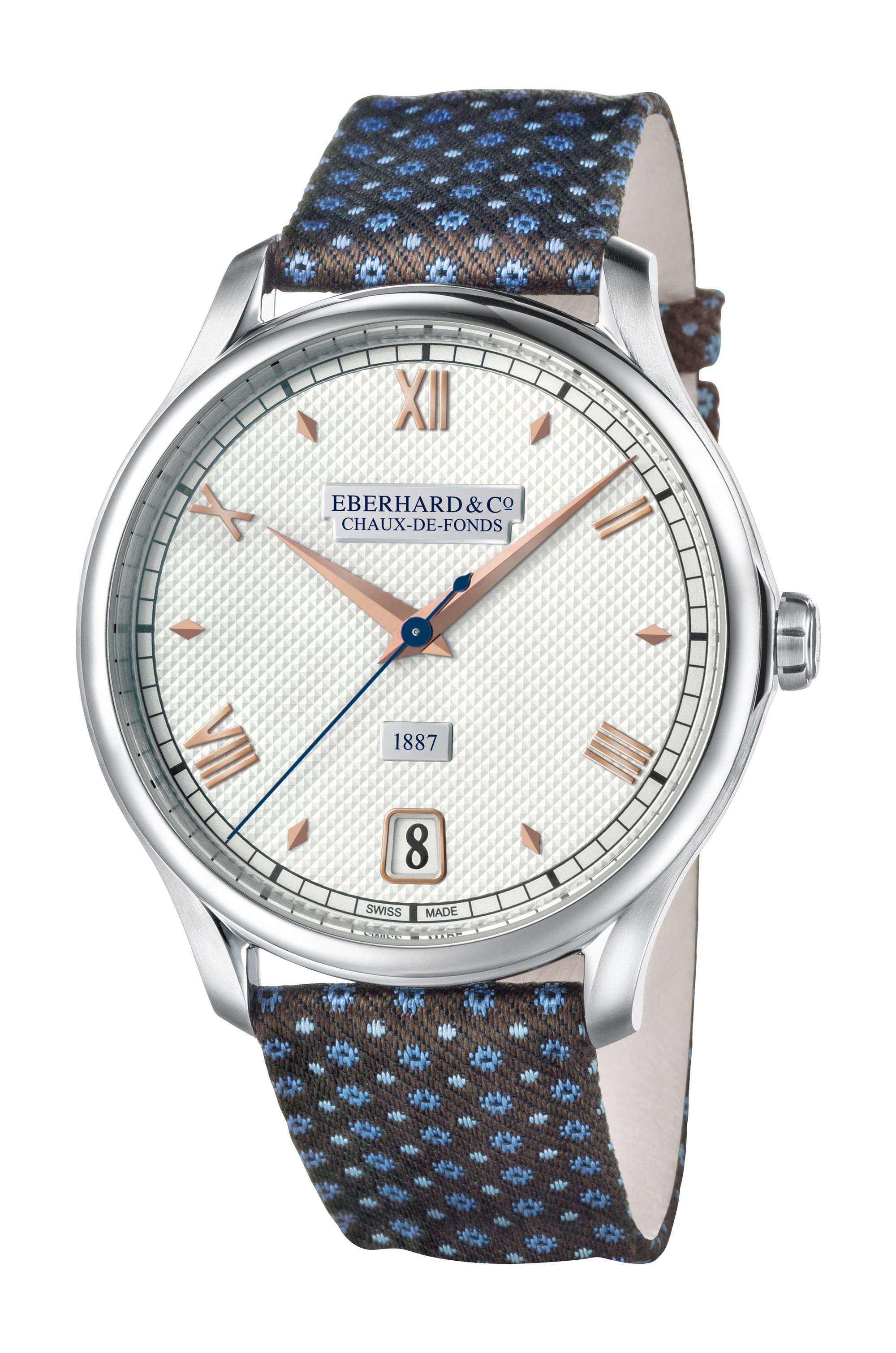 Eberhard & Co 1887 Remontage Manuel