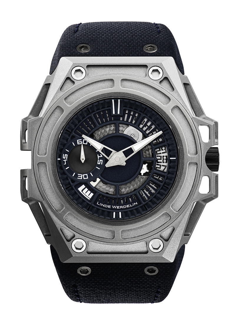 Linde Werdelin Spidolite Titanium Arktis Blue