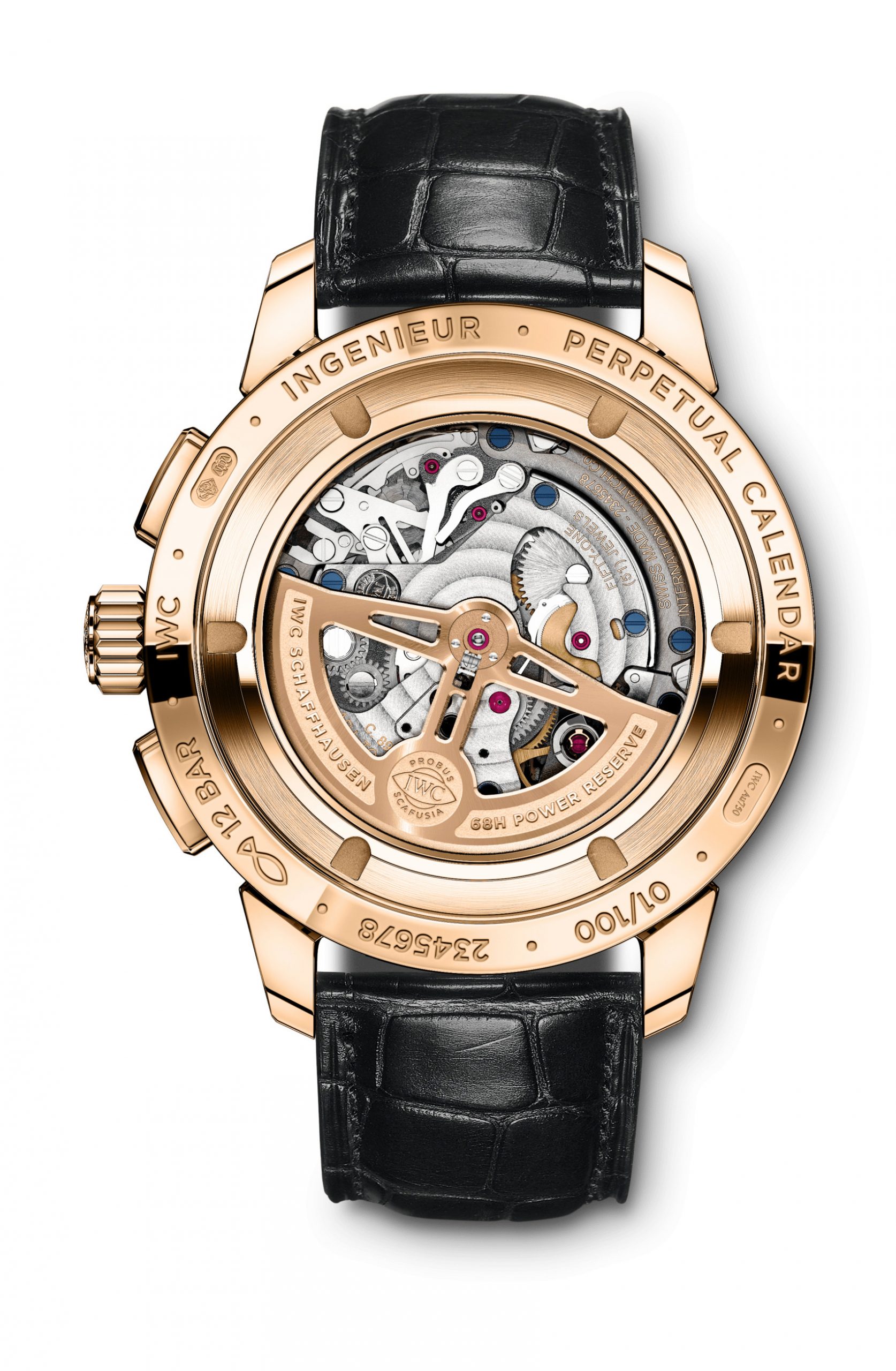 IWC Ingenieur Perpetual Calendar Digital Date-Month