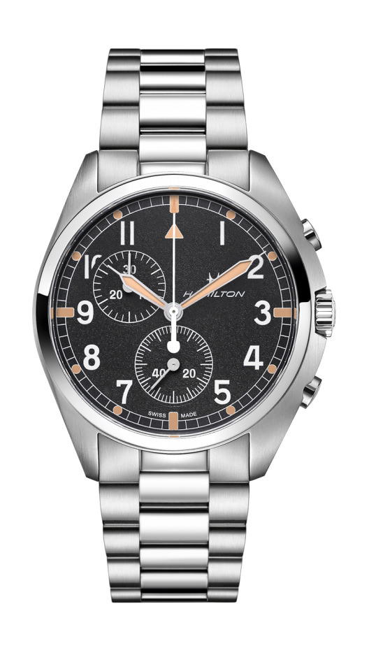 Hamilton Khaki Aviation Pilot Pioneer Chrono Quartz