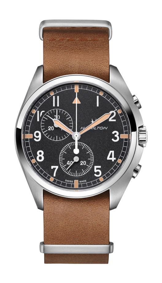 Hamilton Khaki Aviation Pilot Pioneer Chrono Quartz
