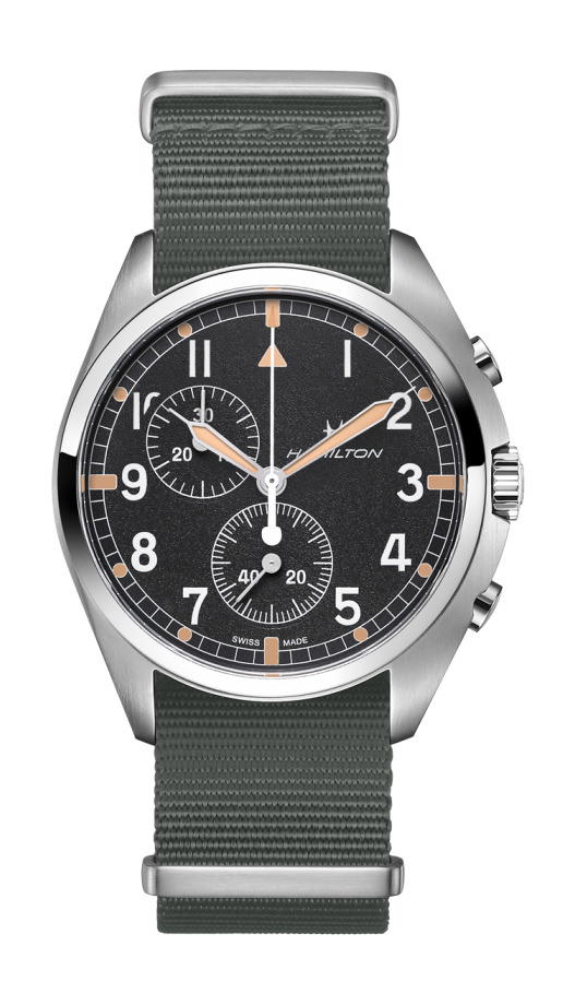 Hamilton Khaki Aviation Pilot Pioneer Chrono Quartz