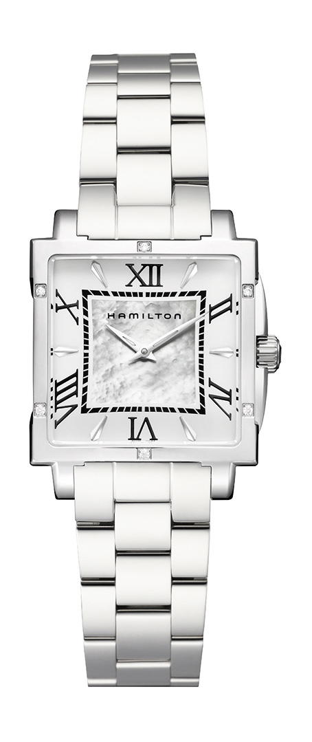 Hamilton Jazzmaster Square Lady Quarzo
