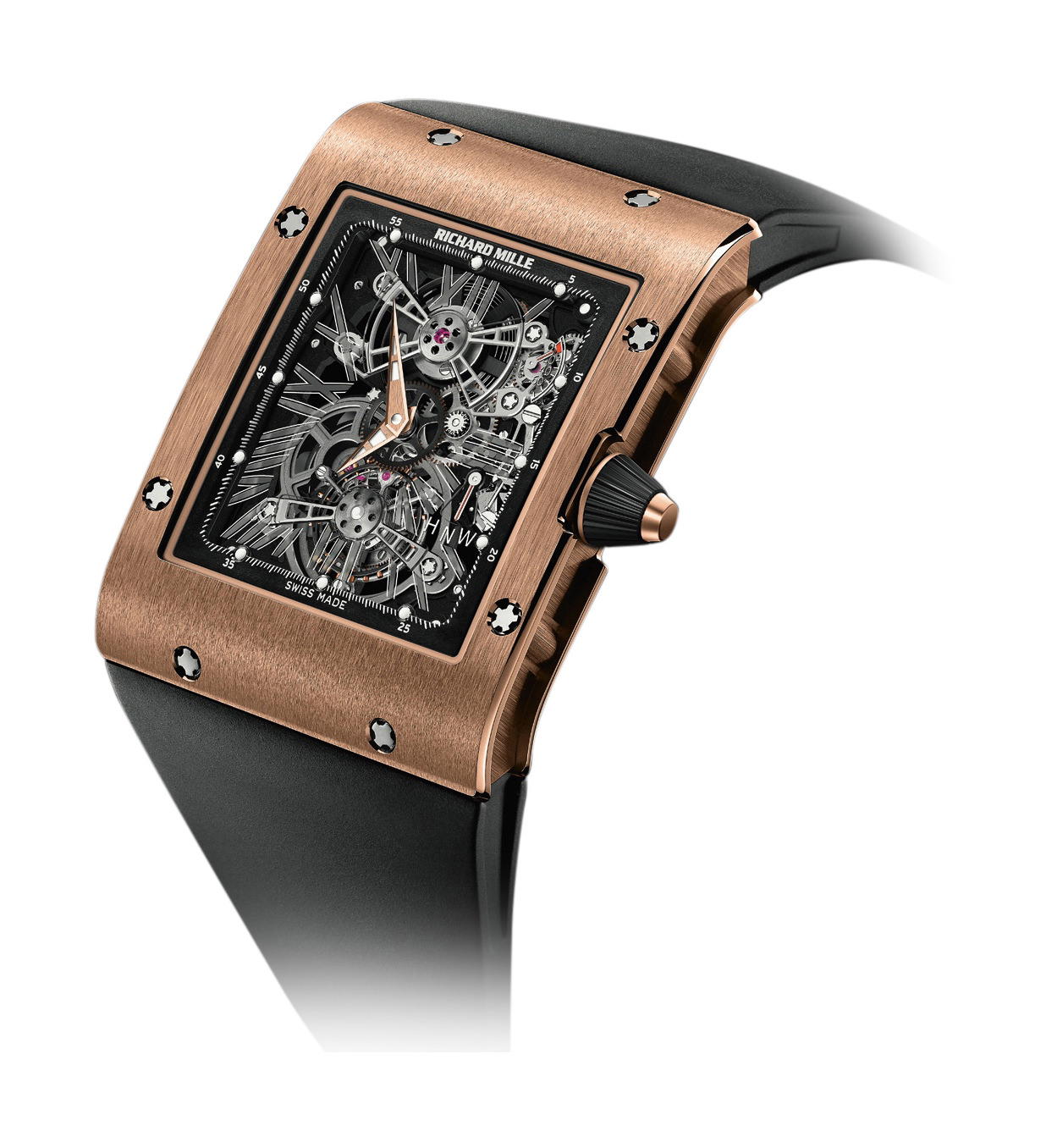 Richard Mille RM 017 Manual Winding Tourbillon Extra Flat Red Gold