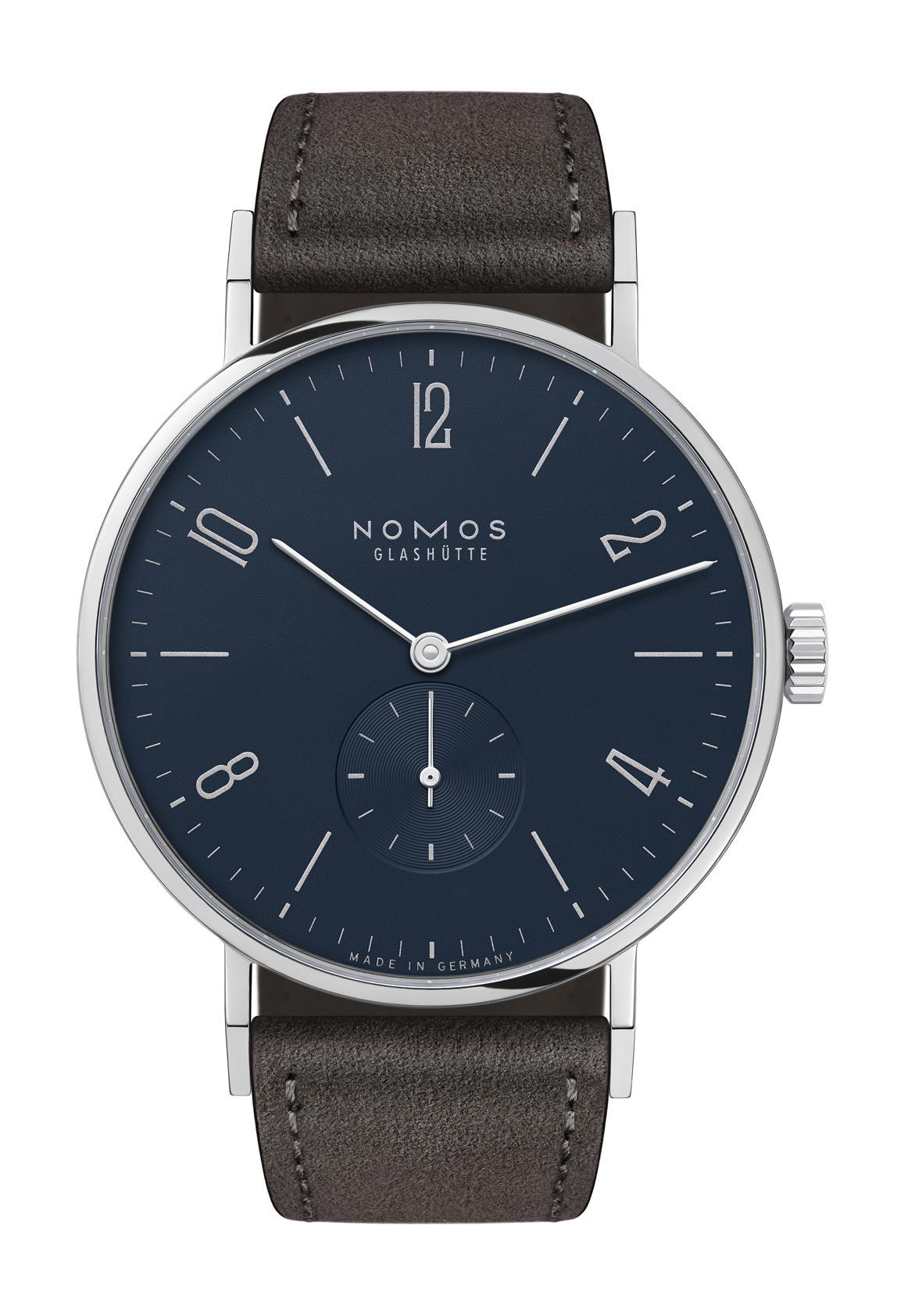 Nomos Glashütte Tangente 38 midnight blue