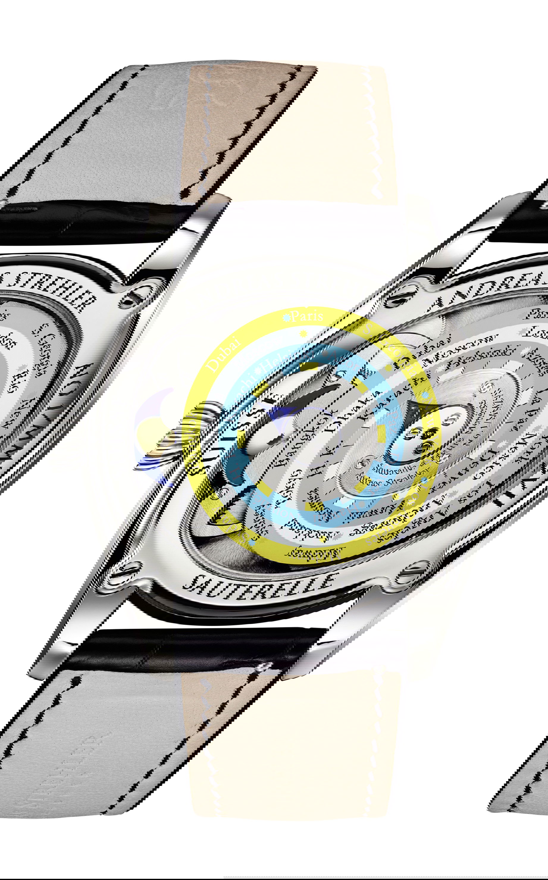 Andreas Strehler Sauterelle à Heure Mondiale Platinum