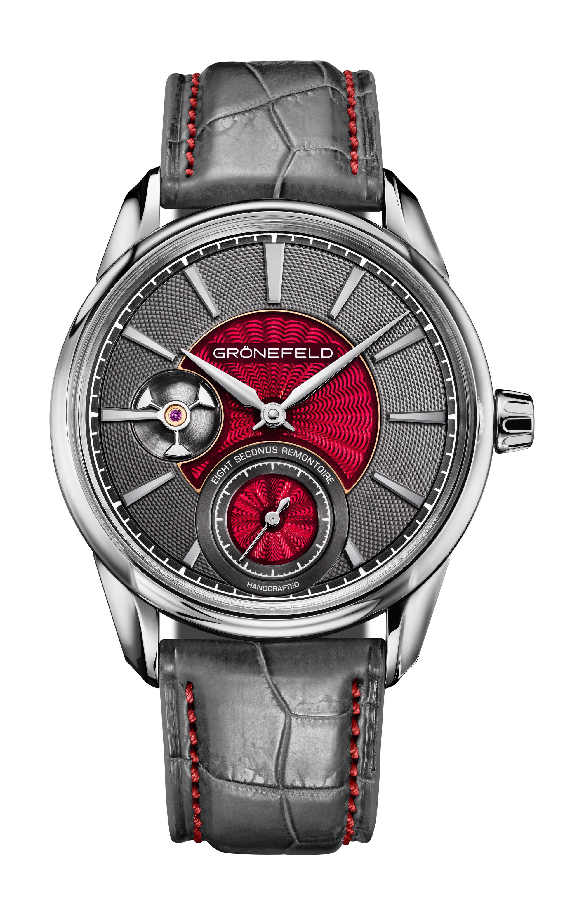 Grönefeld 1941 REMONTOIRE BESPOKE GUILLOCHE &amp; ENAMEL ST