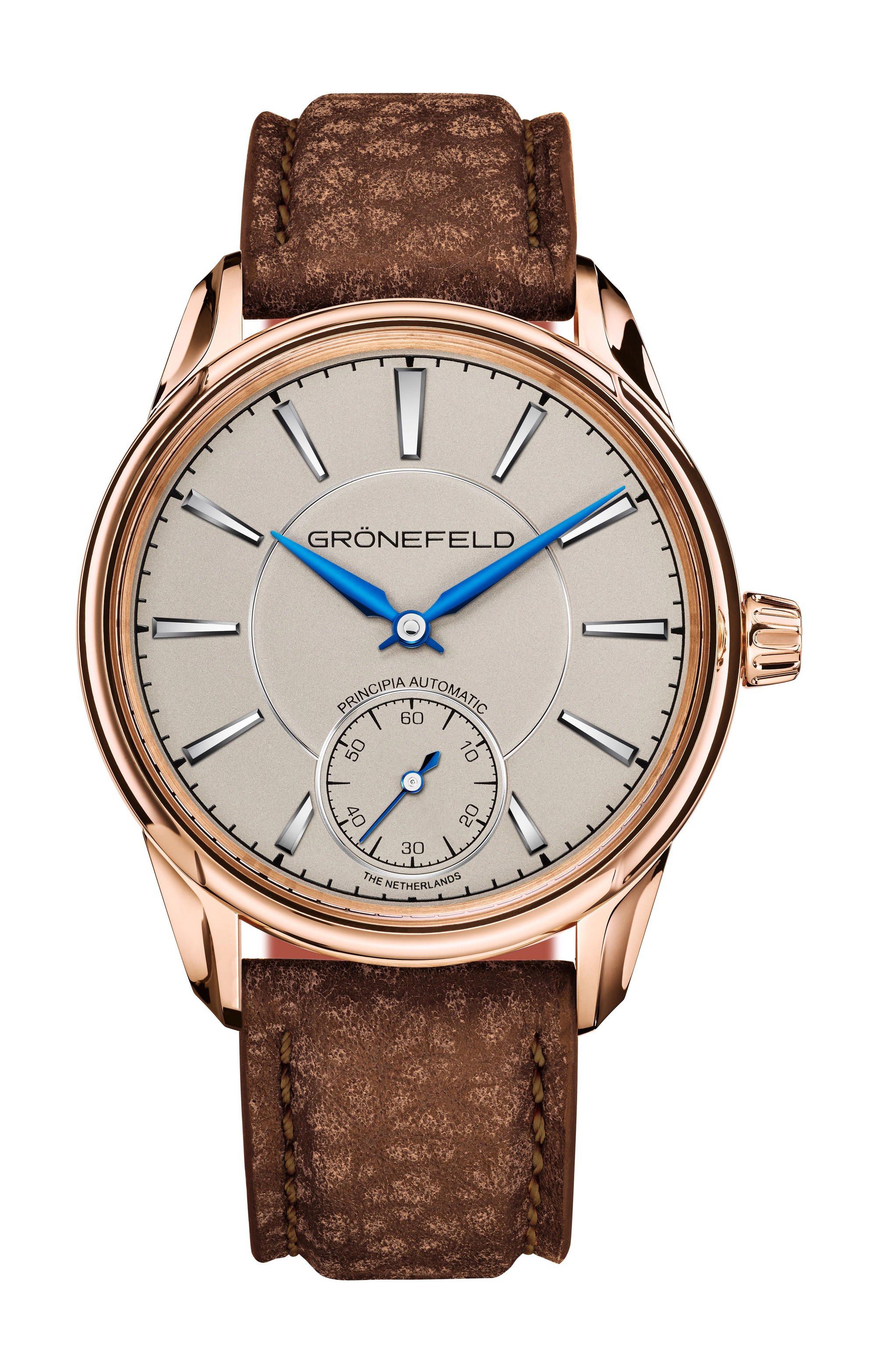 Grönefeld 1941 Principia Automatic RHODIUM DIAL RG