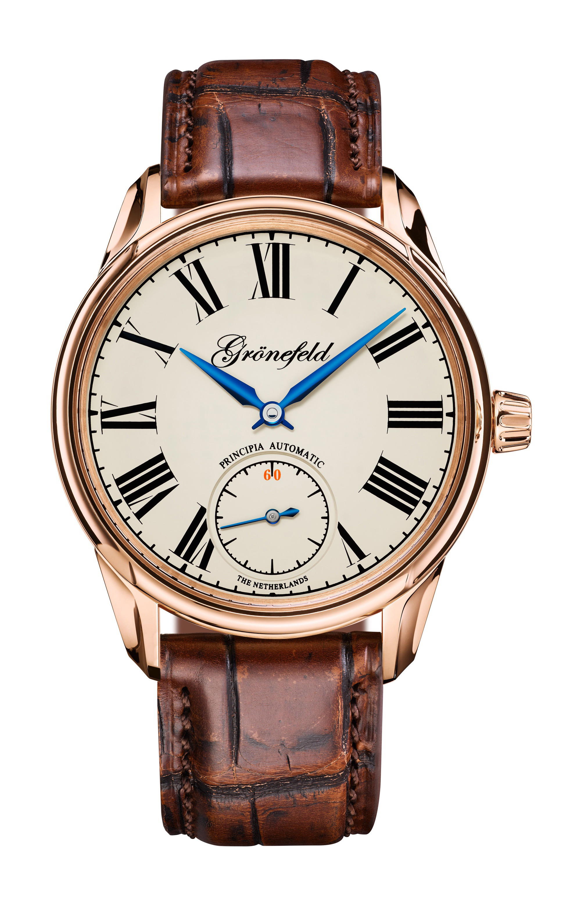 Grönefeld 1941 Principia Automatic Cream Laquer Dial RG