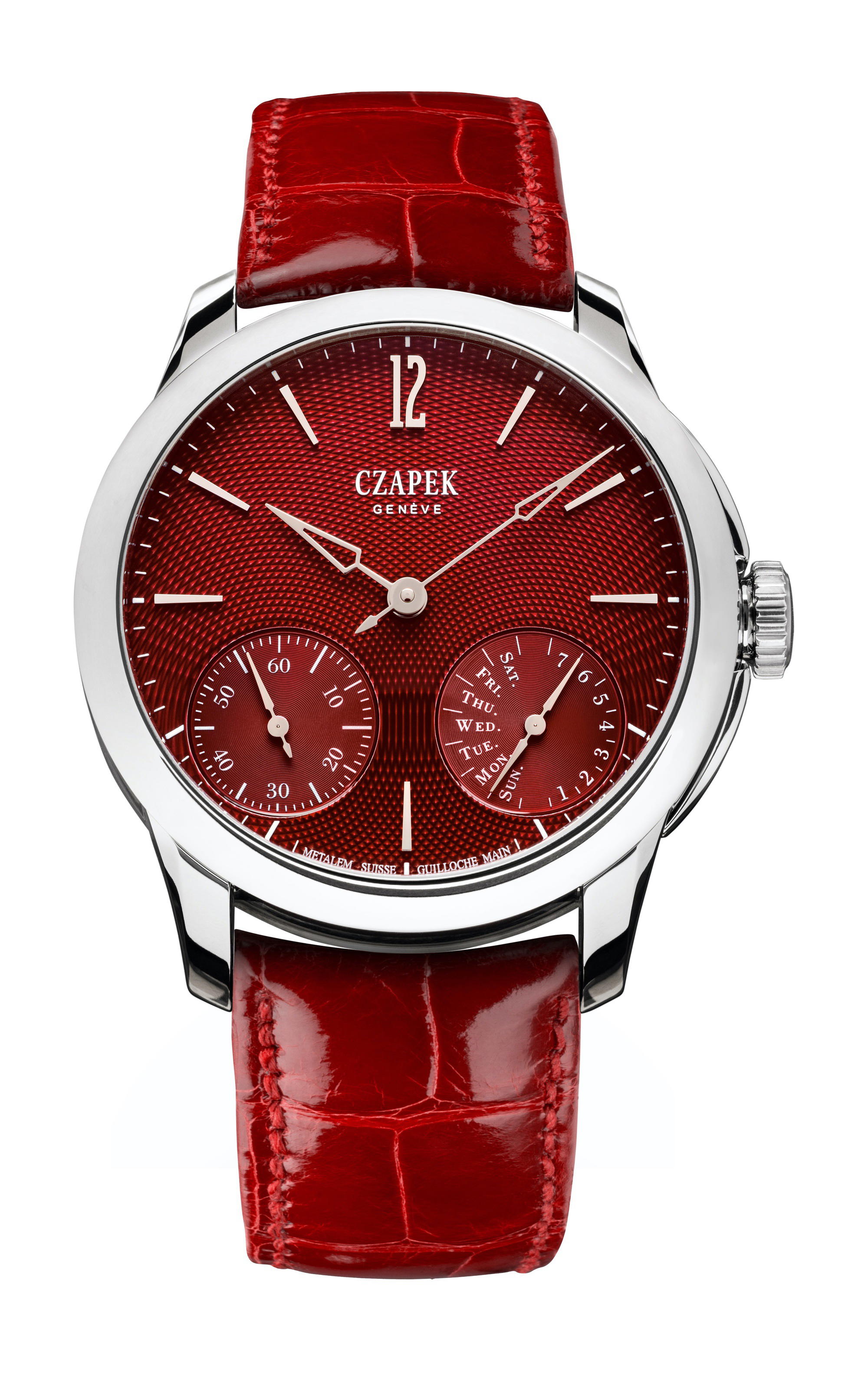 Czapek Quai des Bergues - Rhubarb Red S