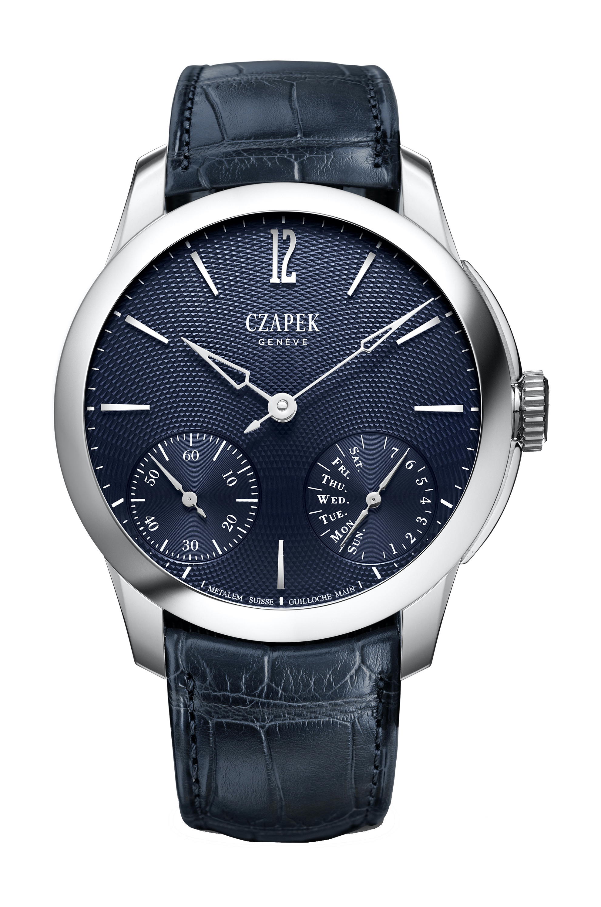 Czapek Quai des Bergues - Aqua Blue S
