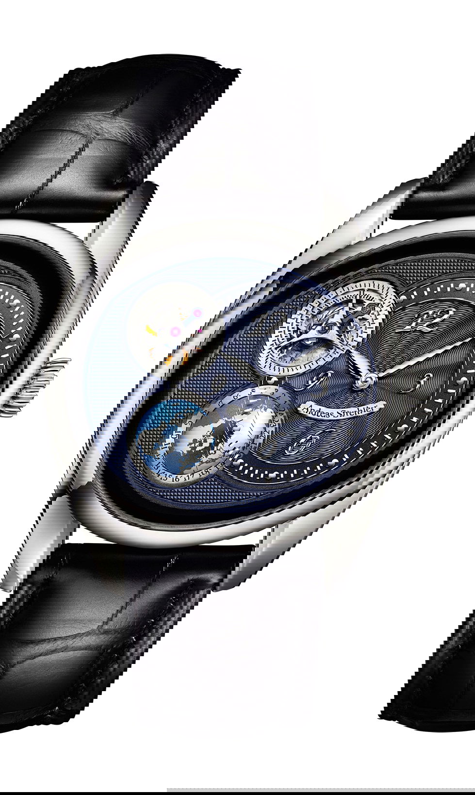 Andreas Strehler Sauterelle à Heure Mondiale Platinum