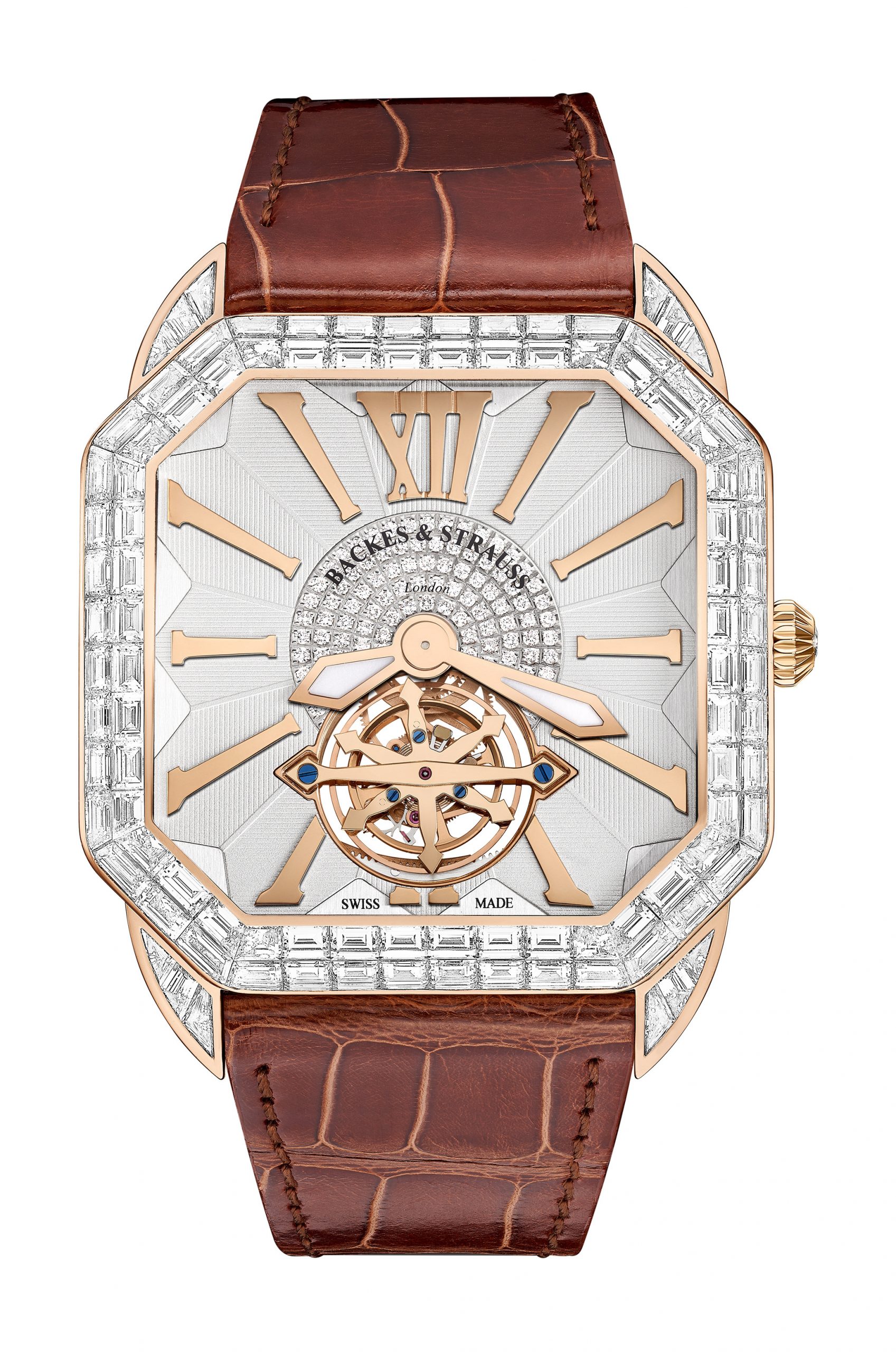 Backes & Strauss Berkeley Renaissance Duke Tourbillon Baguette 43