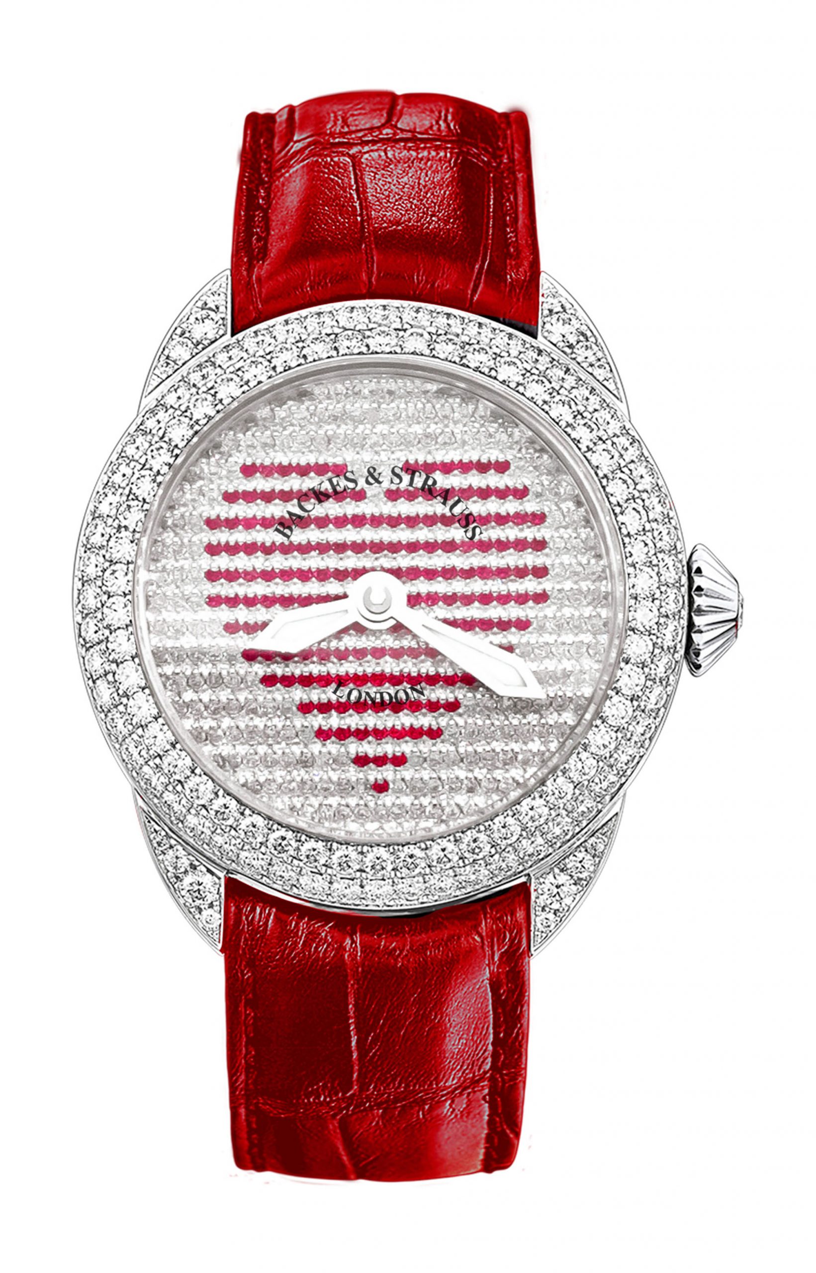Backes & Strauss Piccadilly Mystery Red Heart 33