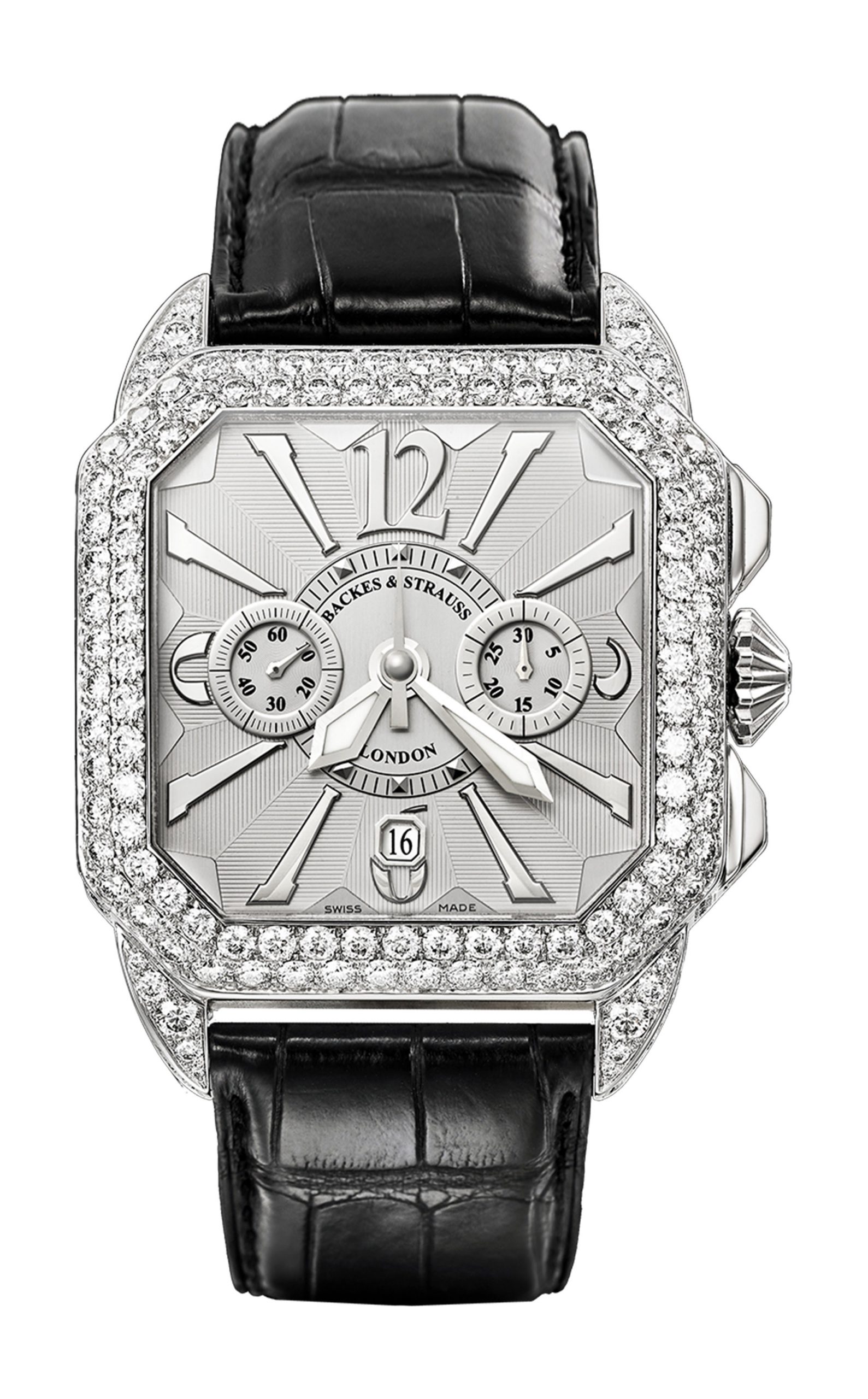 Backes & Strauss Berkeley Chronograph Steel 43