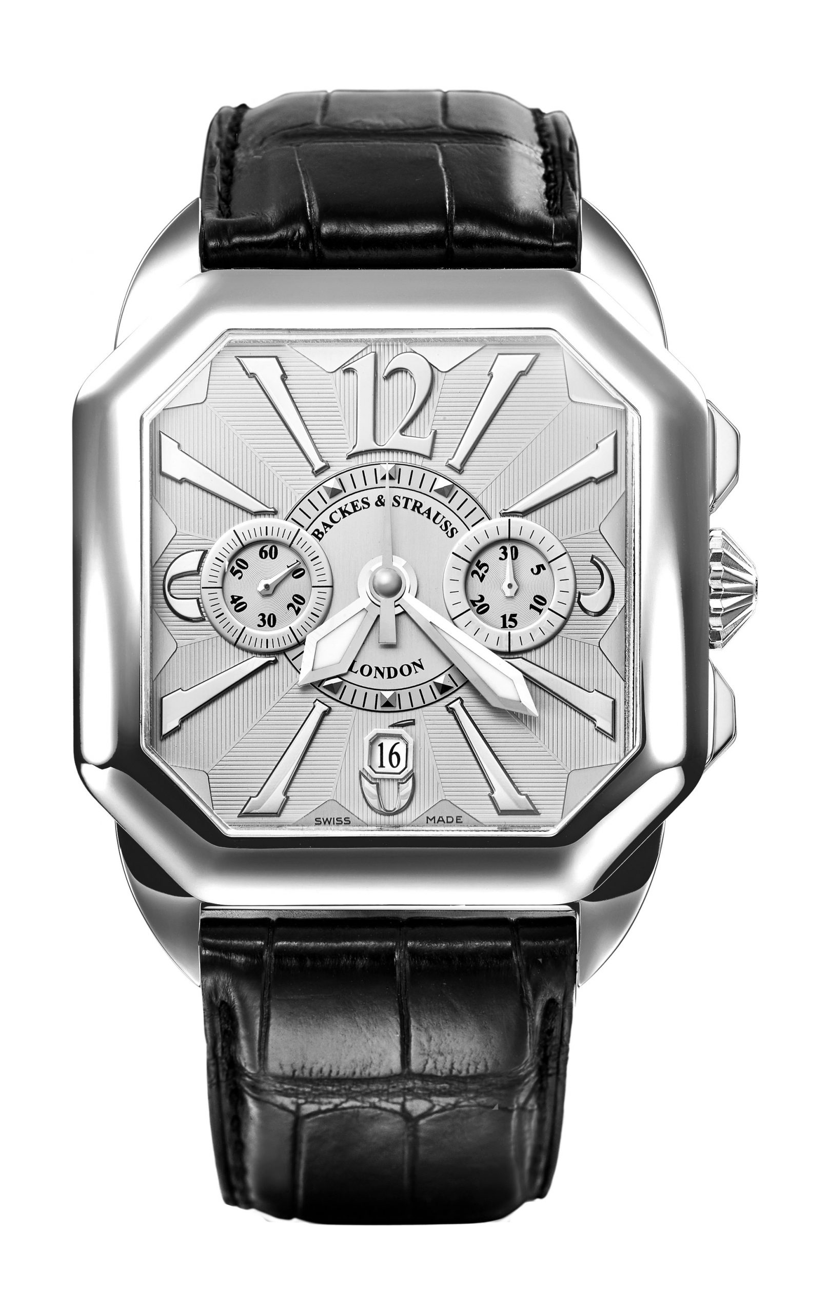 Backes & Strauss Berkeley Chronograph Steel 43