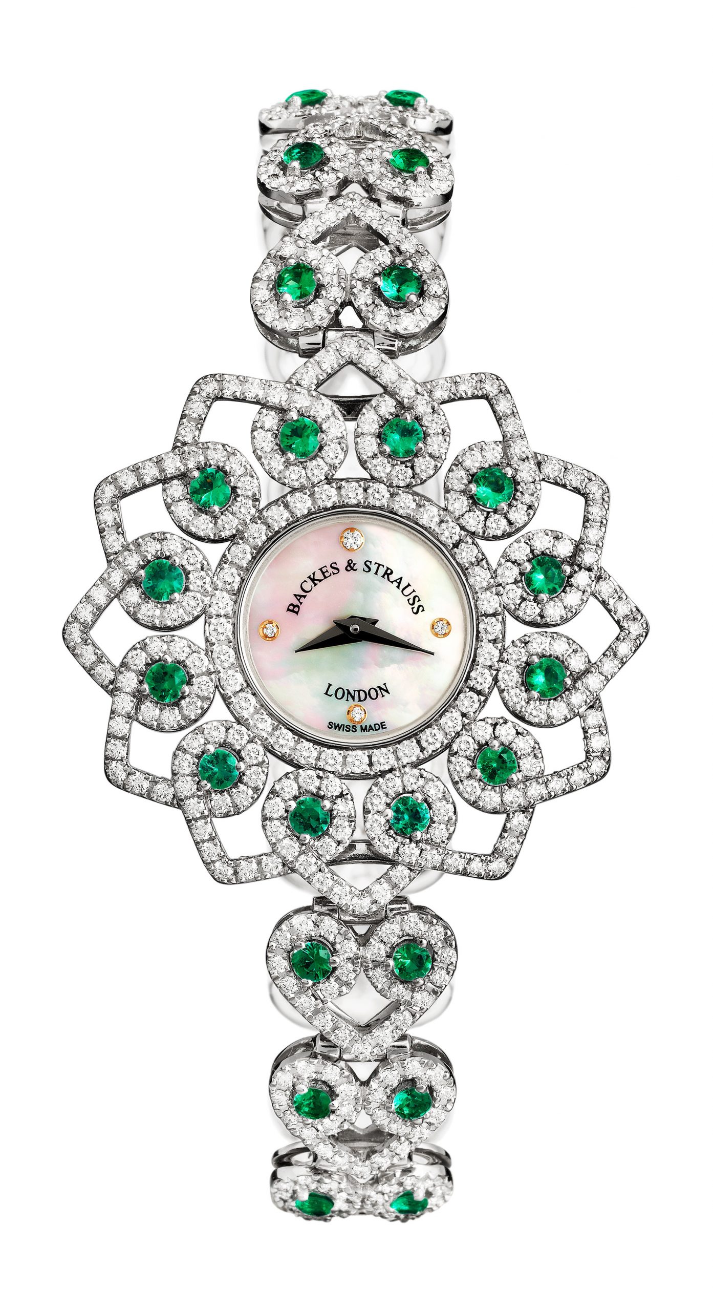 Backes & Strauss Princess Victoria Emerald Green