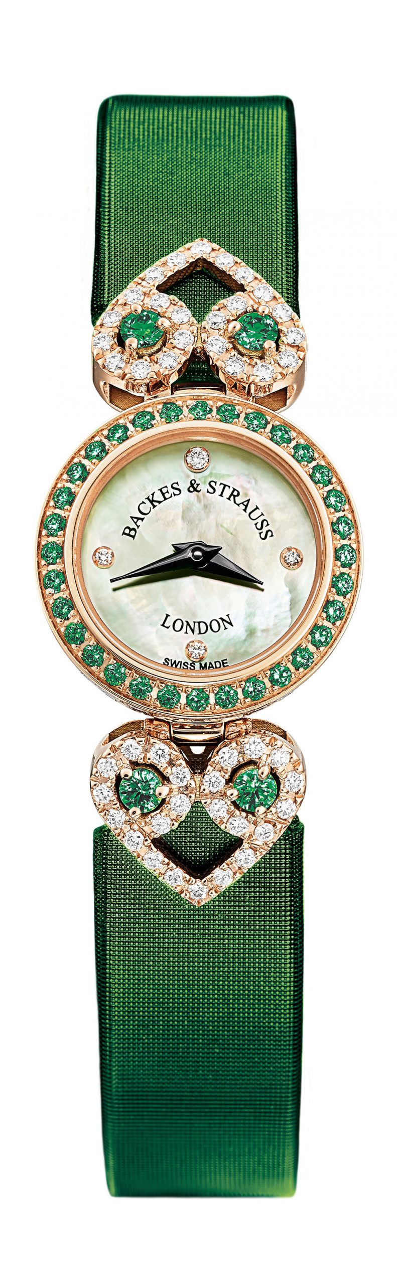 Backes & Strauss Miss Victoria Emerald Green