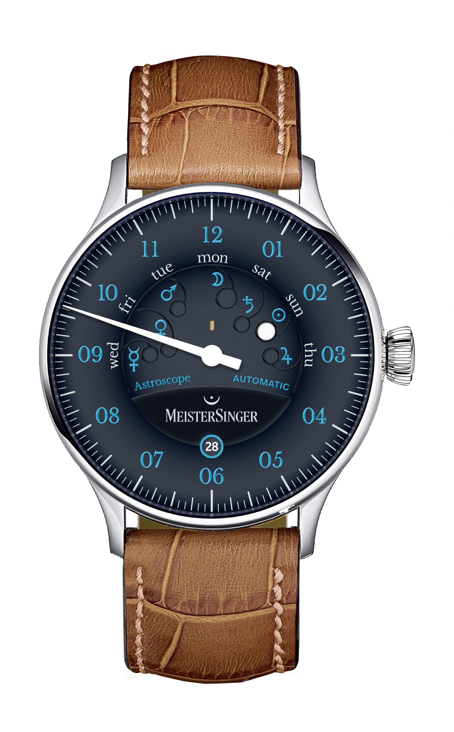 MeisterSinger Astroscope Black Blue