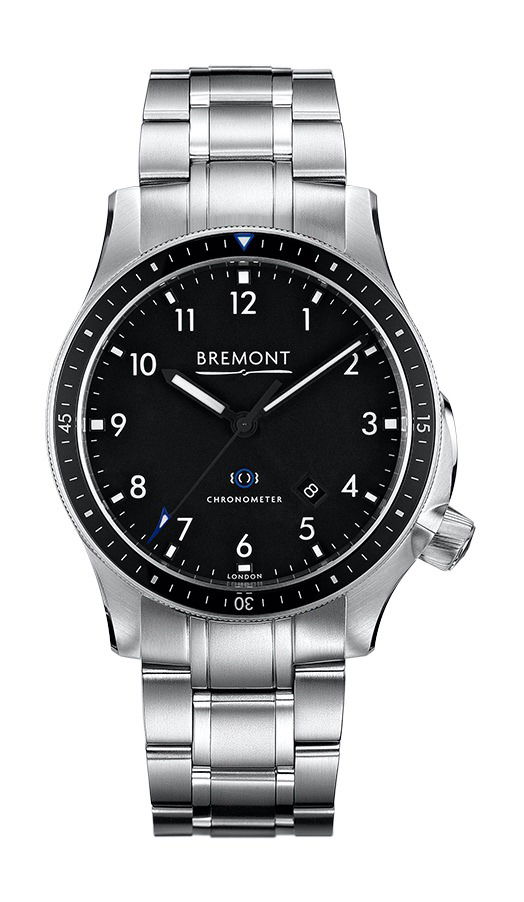 Bremont MODEL 1 STAINLESS STEEL BLACK BRACELET