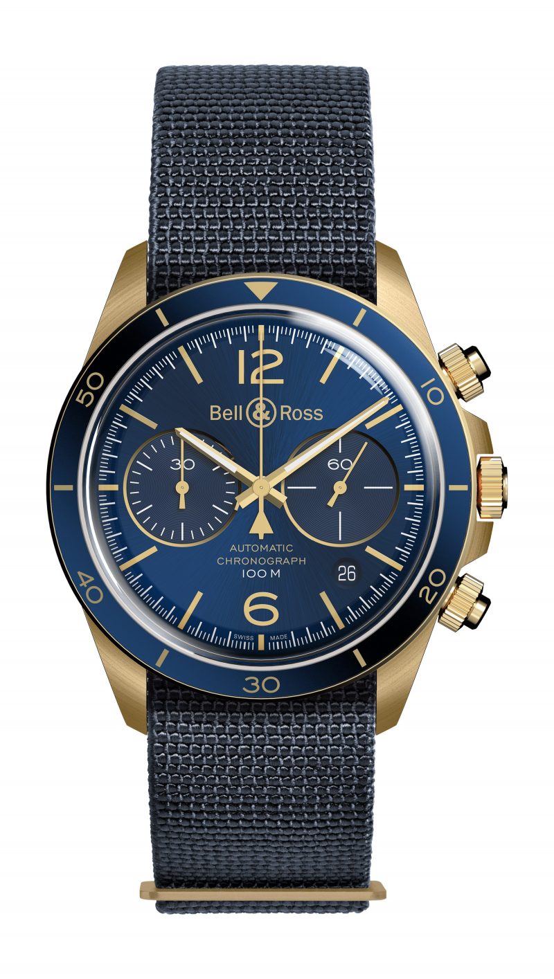 Bell \u0026 Ross BR V2-94 AERONAVALE BRONZE 