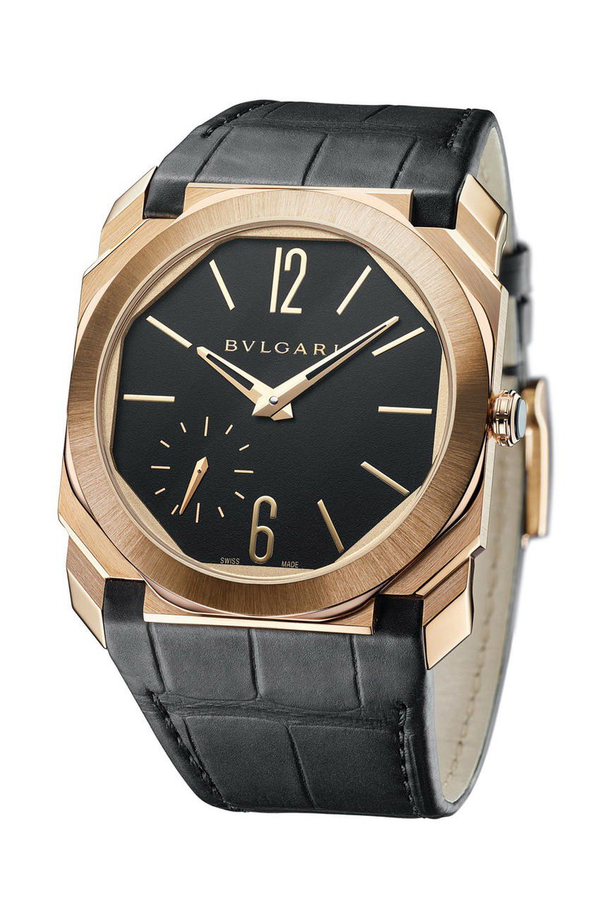 Bvlgari Octo Finissimo Automatic Satin-Polished Rose Gold