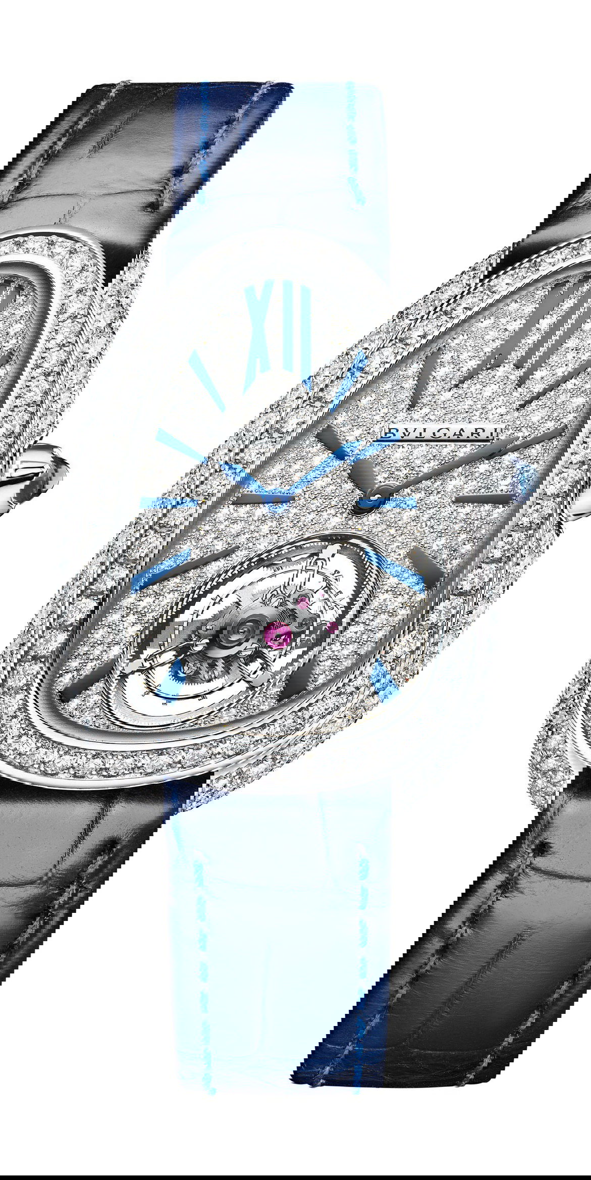 Bvlgari Serpenti Seduttori Tourbillon White Gold