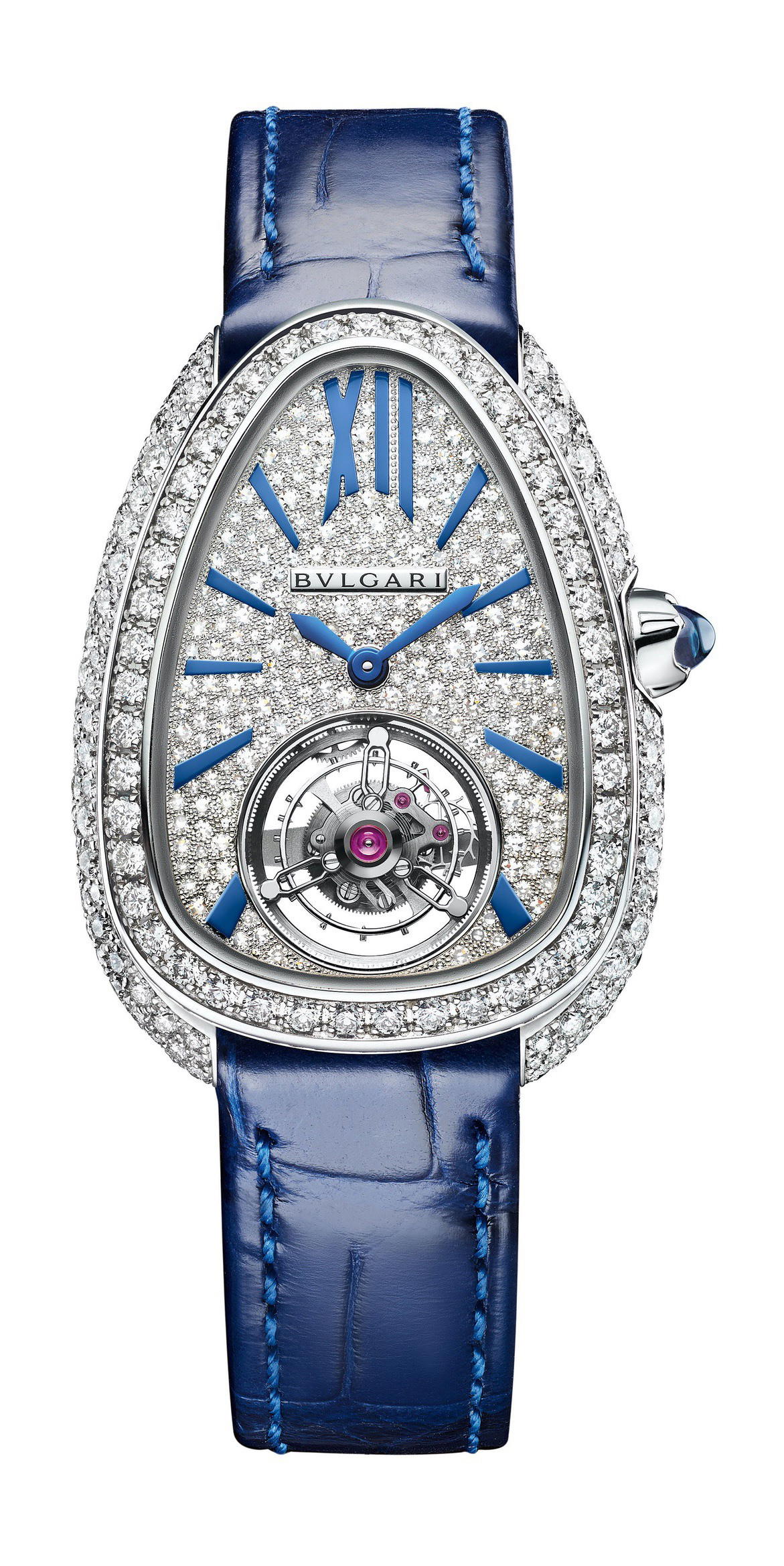 Bvlgari Serpenti Seduttori Tourbillon White Gold