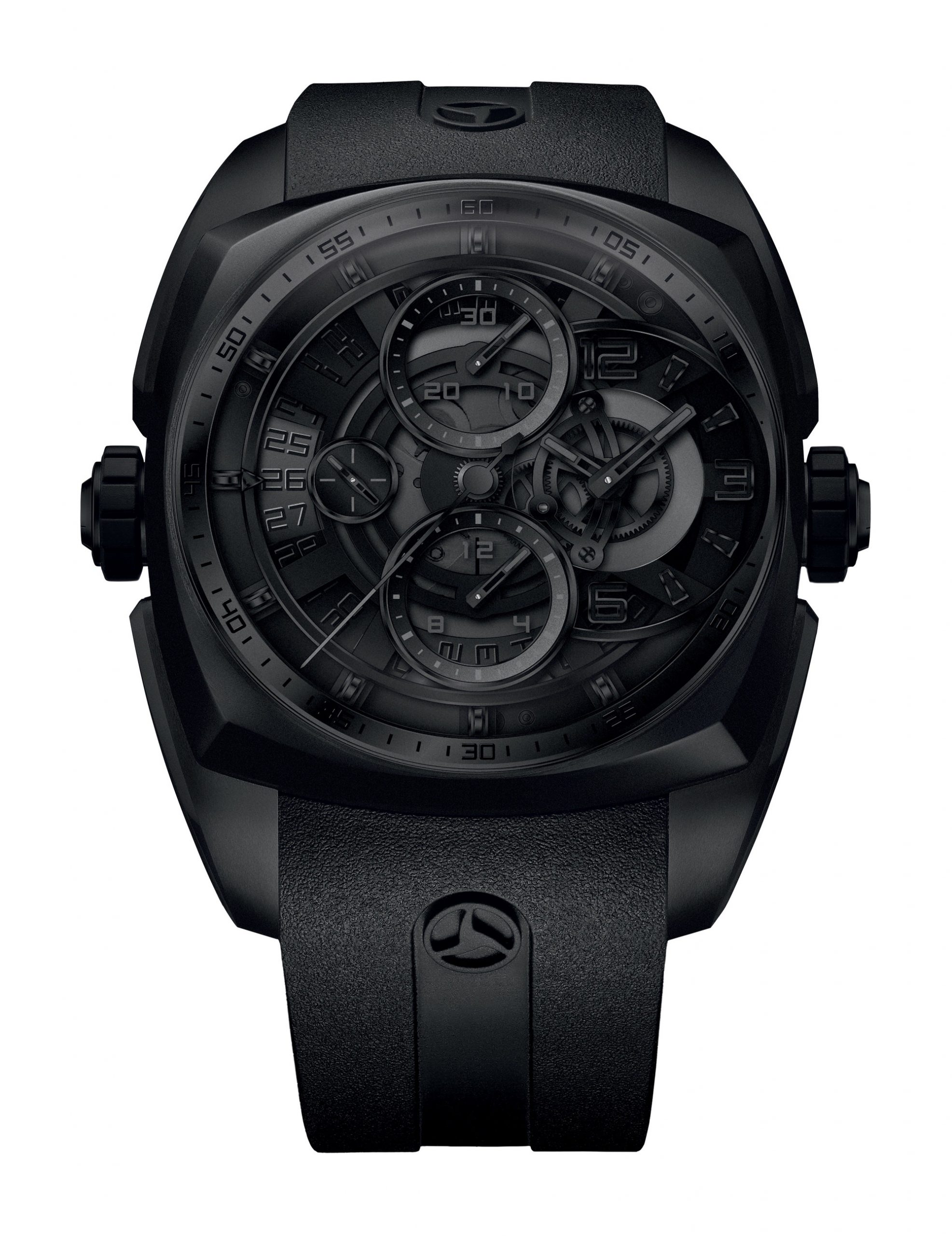 Cyrus Klepcys Skeleton Chronograph Darkness