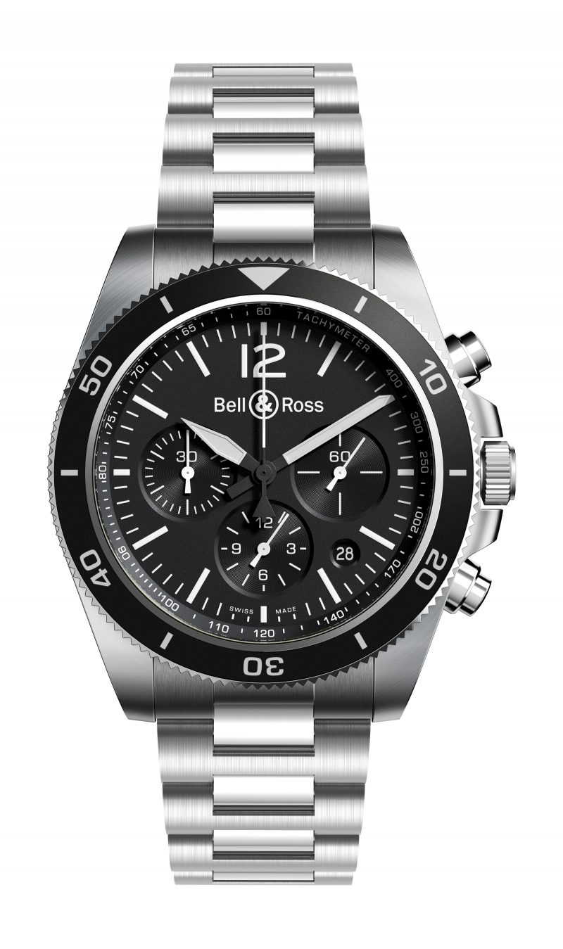 Bell &amp; Ross BR V3-94 Black Steel