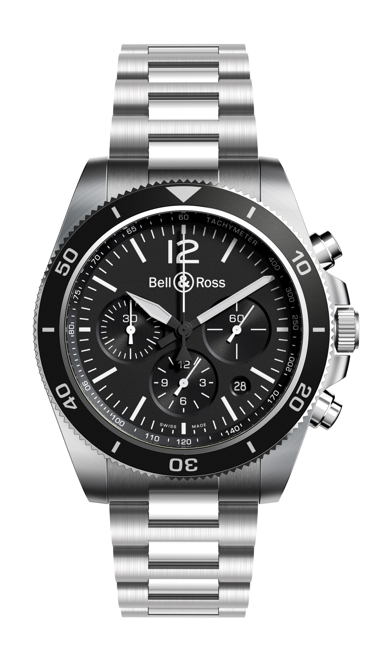 Bell & Ross BR V3-94 Black Steel