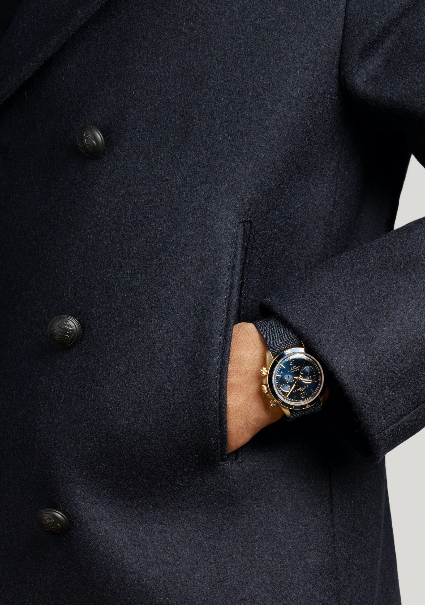 Bell &amp; Ross BR V2-94 AERONAVALE BRONZE