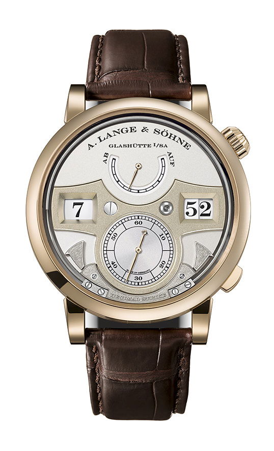 A. Lange &amp; Söhne Zeitwerk Decimal Strike Honeygold