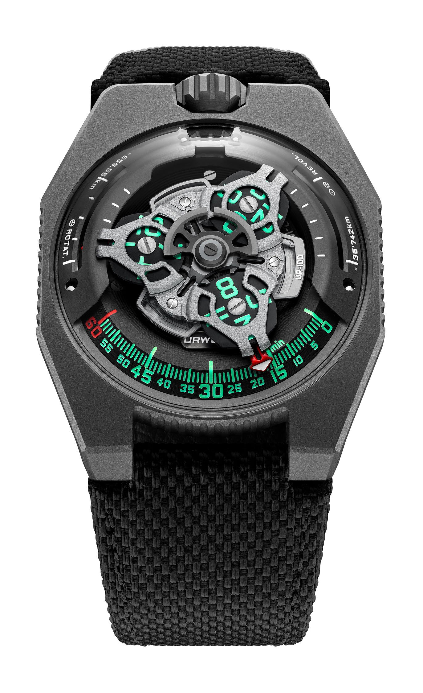 Urwerk UR-100 Gunmetal