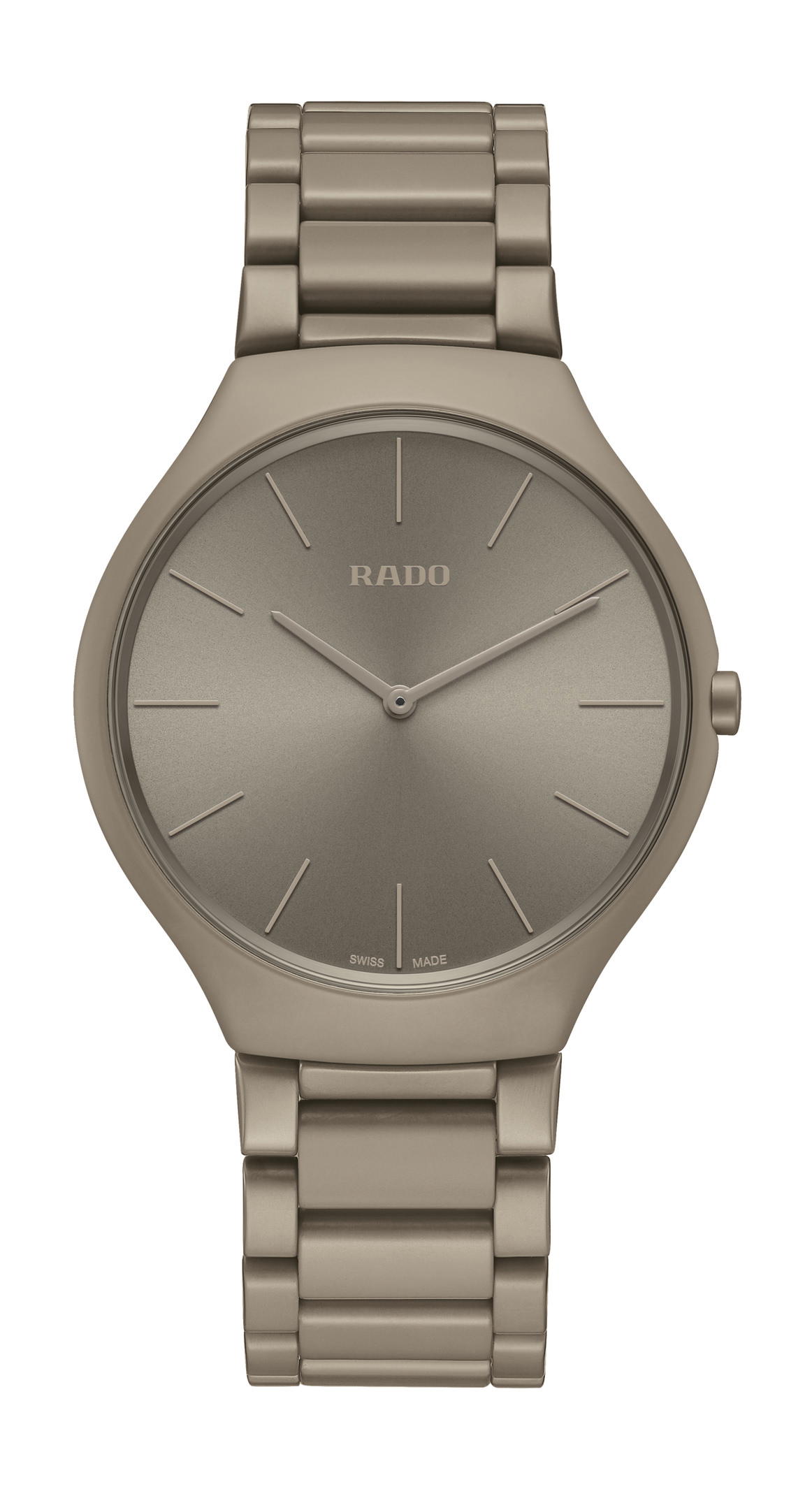 Rado True Thinline Les Couleurs™ Le Corbusier Grey Brown Natural Umber