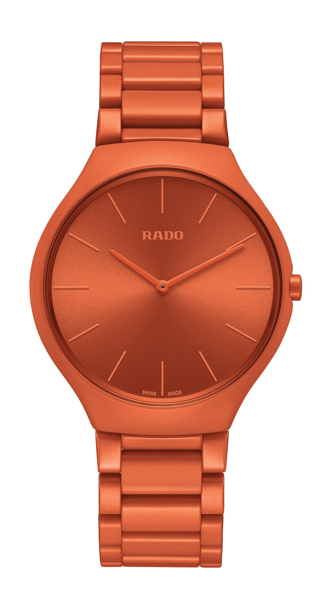 Rado True Thinline Les Couleurs™ Le Corbusier Powerful Orange