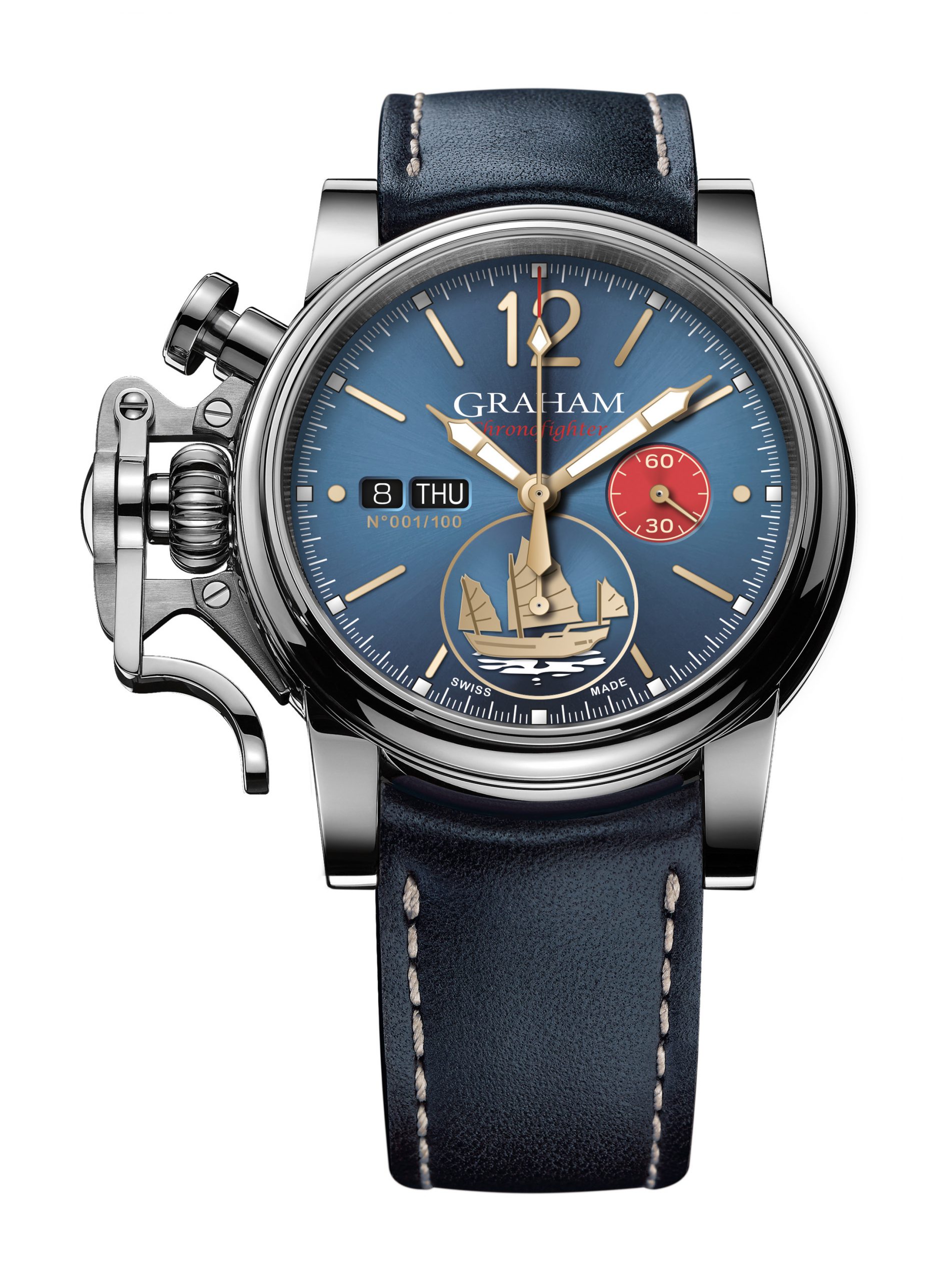 Graham Chronofighter Vintage Ltd Golden Junk