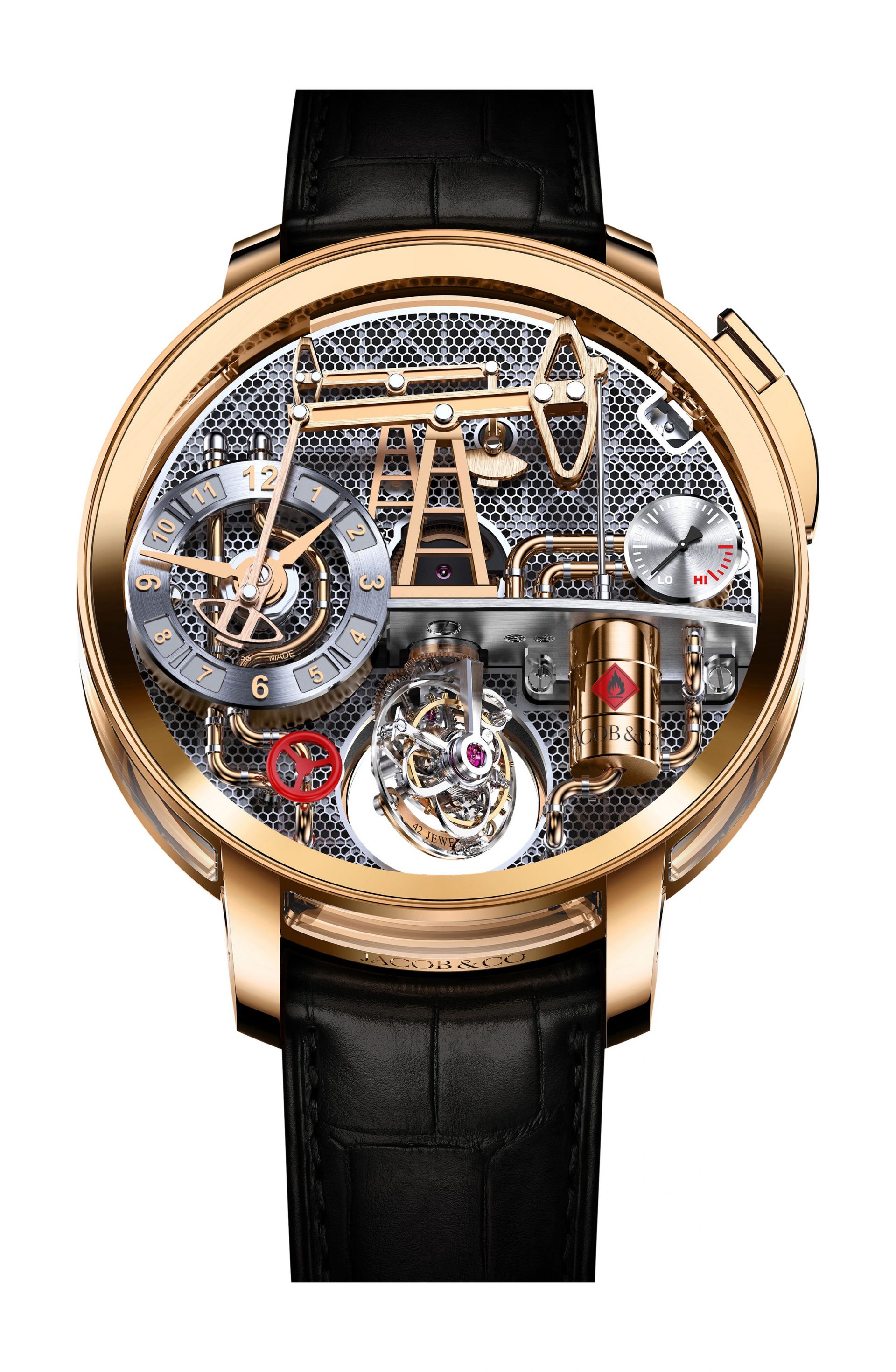 Jacob & Co Oil Pump OI100.40.AA.AA.A 421,150 USD The Watch Pages