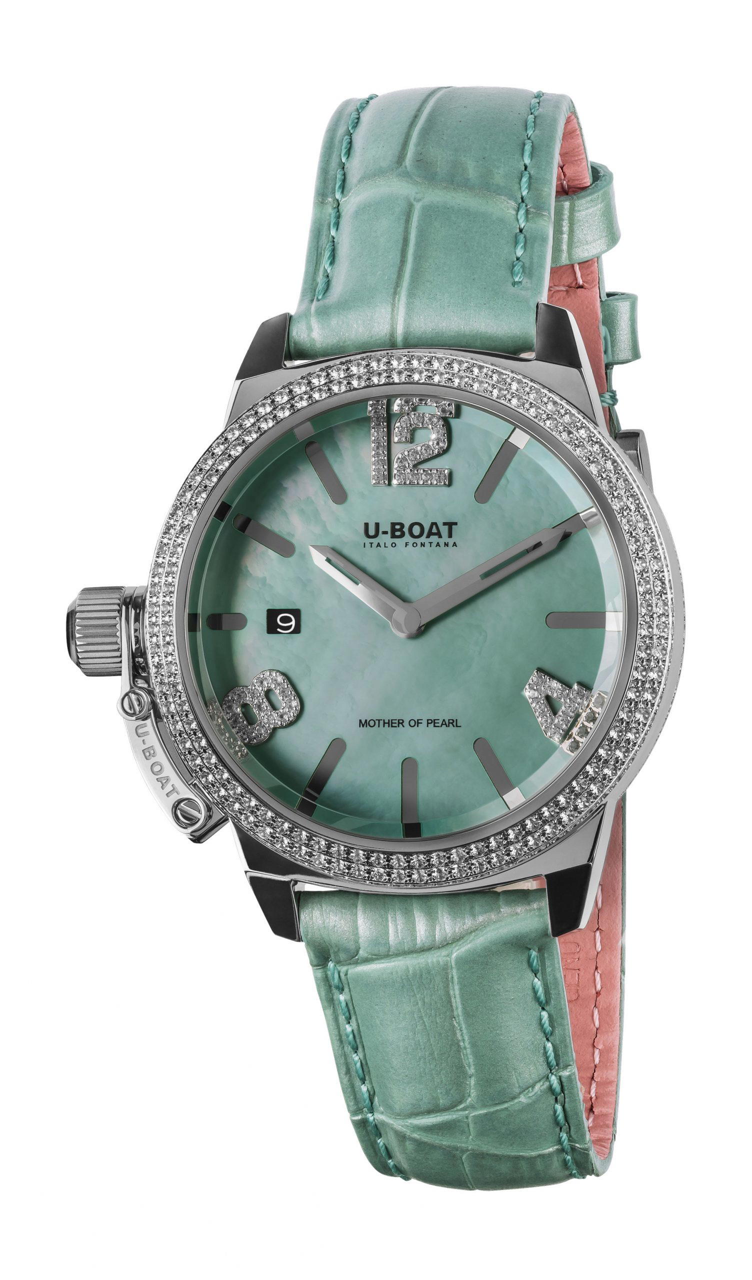U-Boat Classico 38 Turquoise Mop Precious