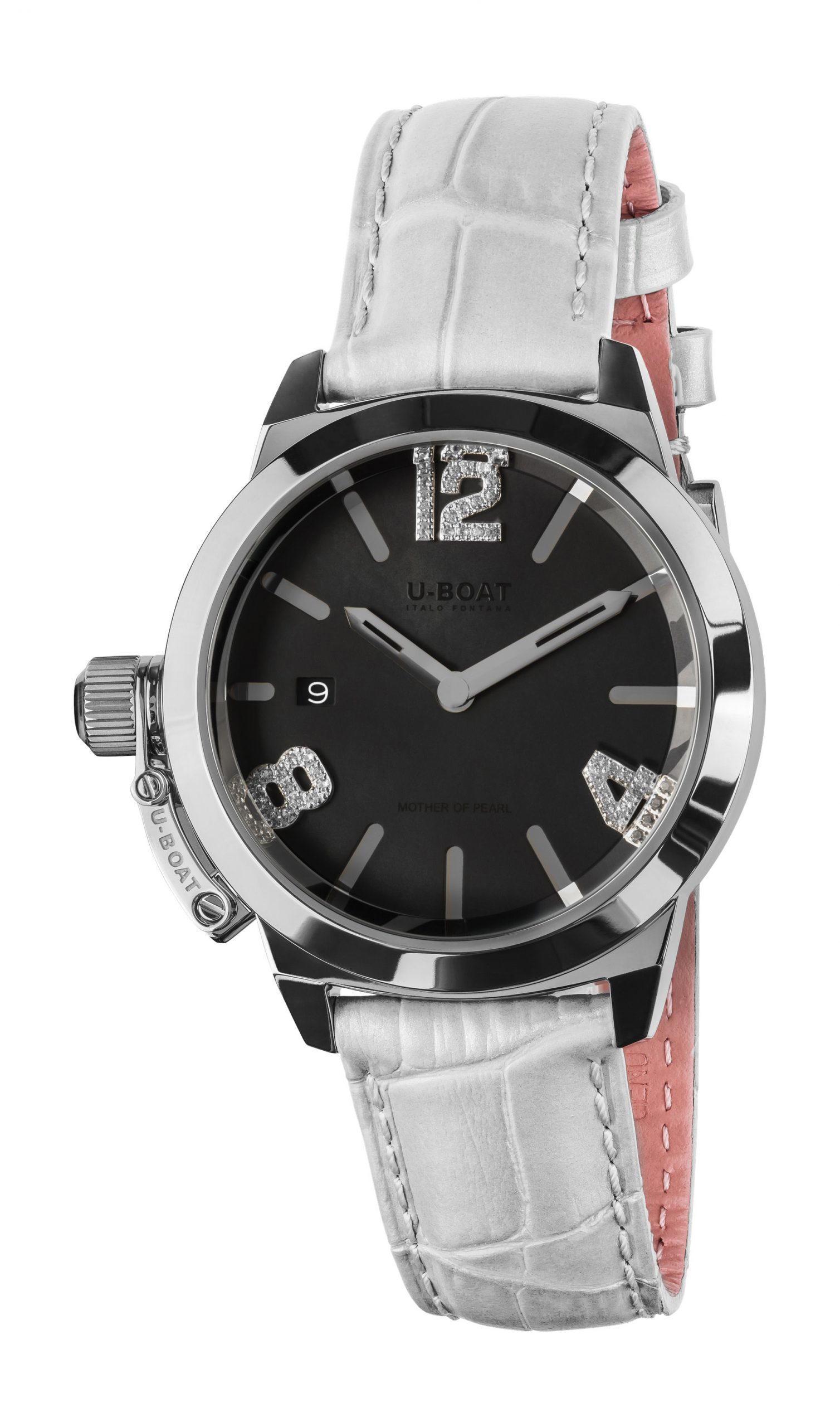 U-Boat Classico 38 Black Mother of Pearl