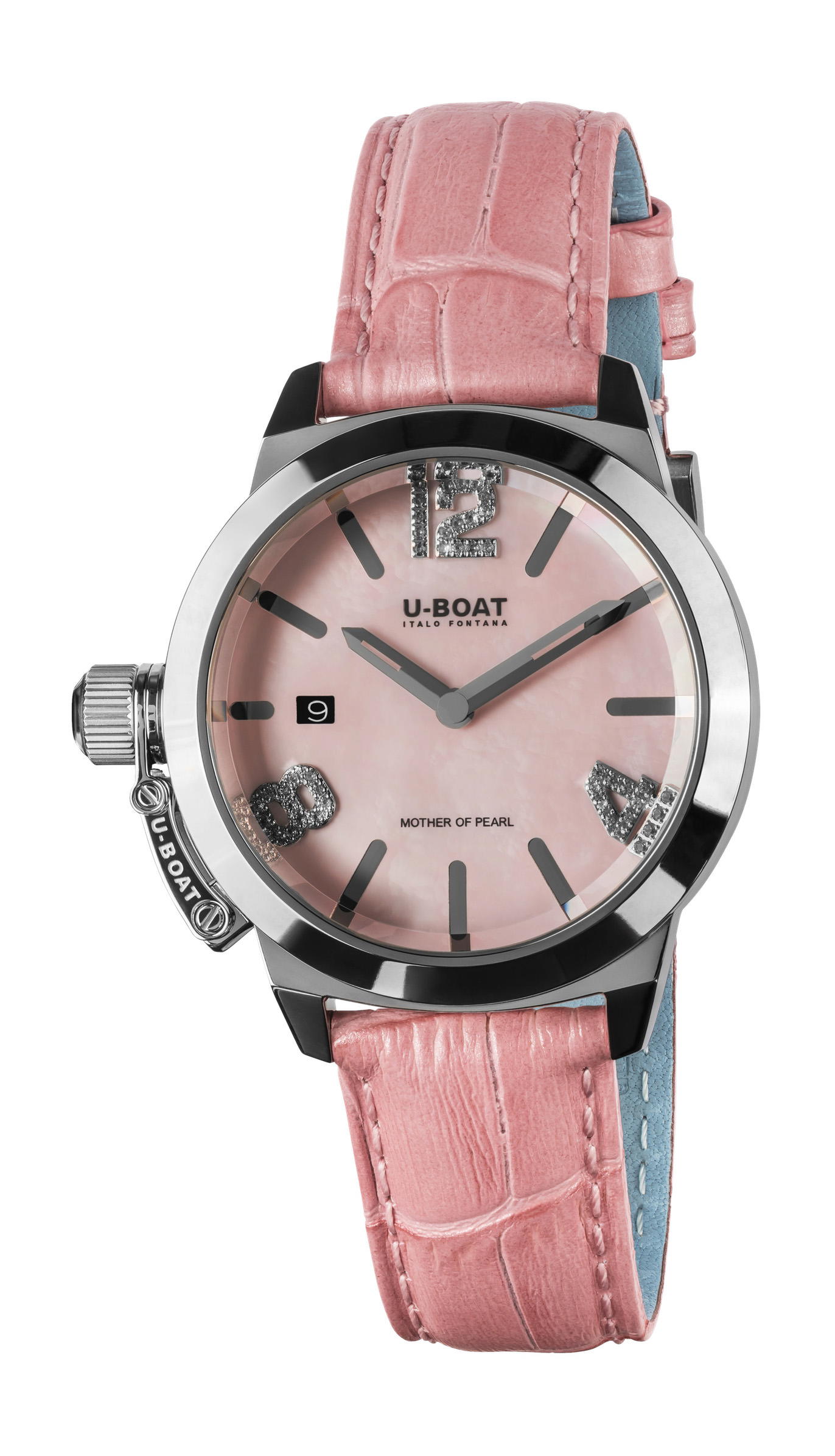 U-Boat Classico 38 Pink Mother Of Pearl