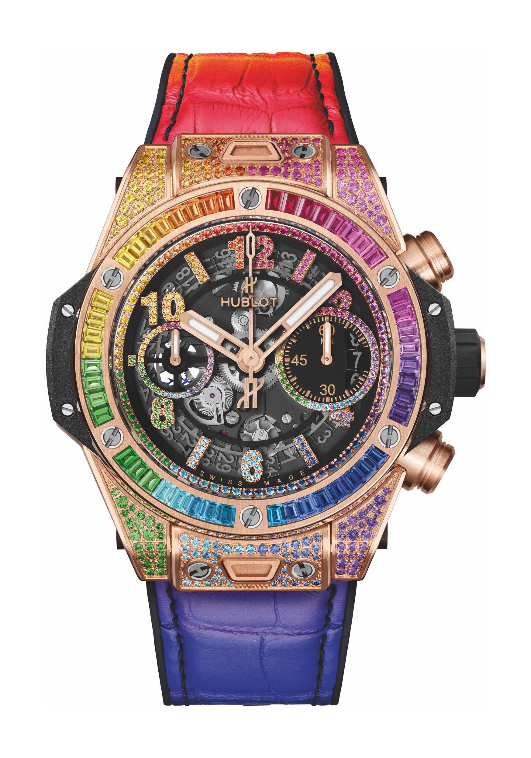Hublot Big Bang Unico King Gold Rainbow