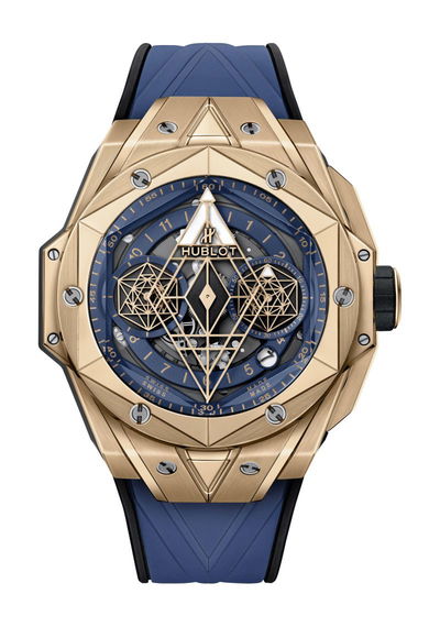 Hublot Big Bang Sang Bleu II King Gold Blue